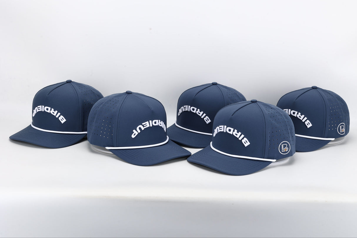 BIRDIEUP Rope Snapback - Navy
