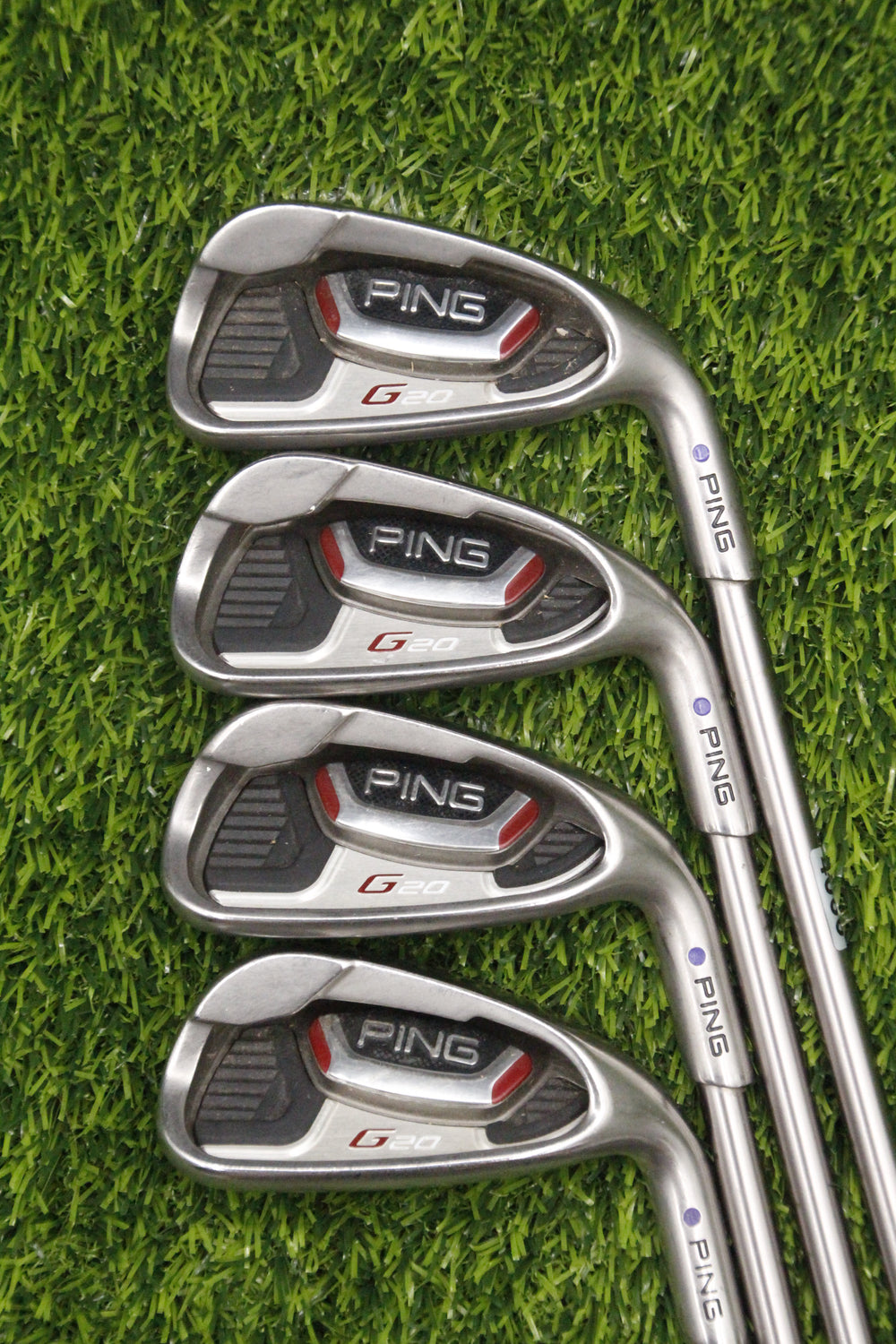 Ping G20 Iron Set 7-PW SR Flex -1.0"