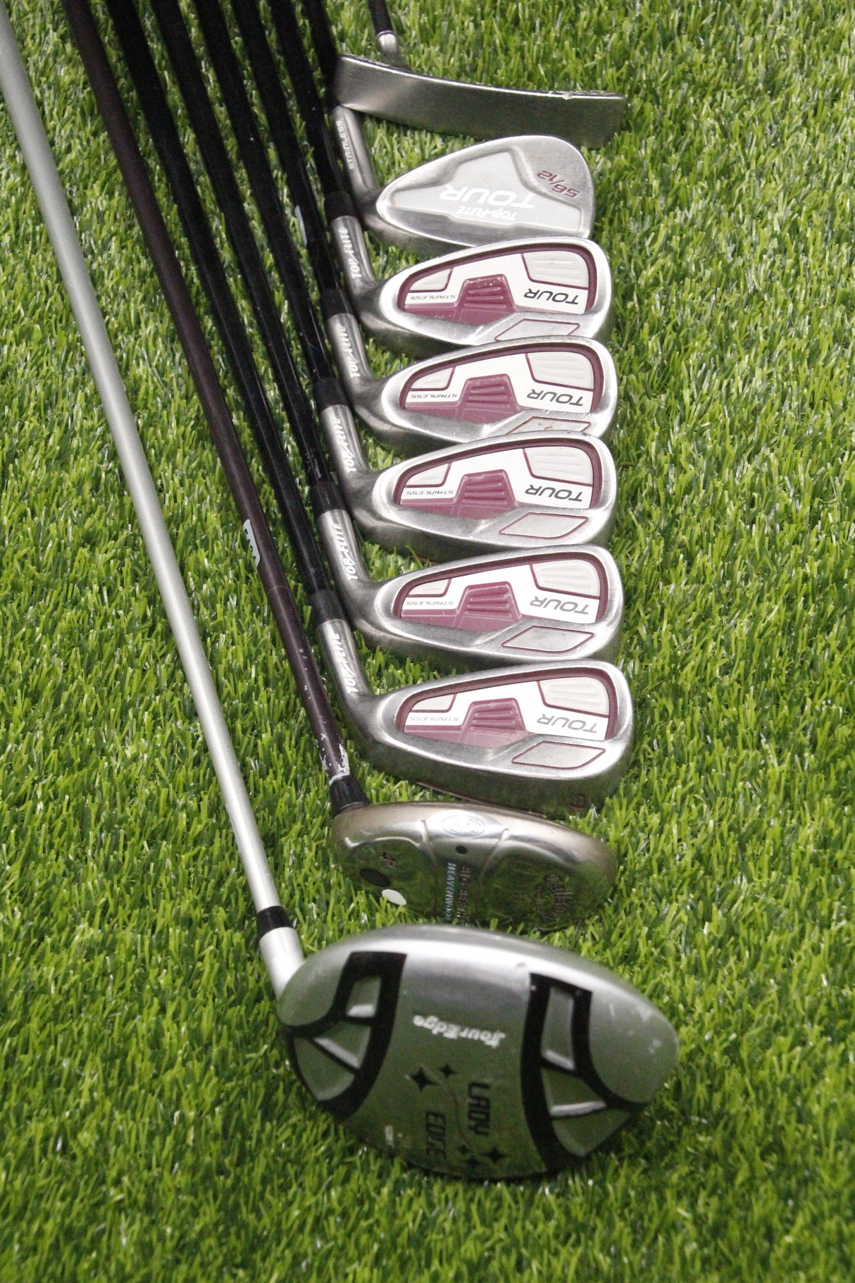 WOMEN Top Flite Tour Par Set L Flex Std Length