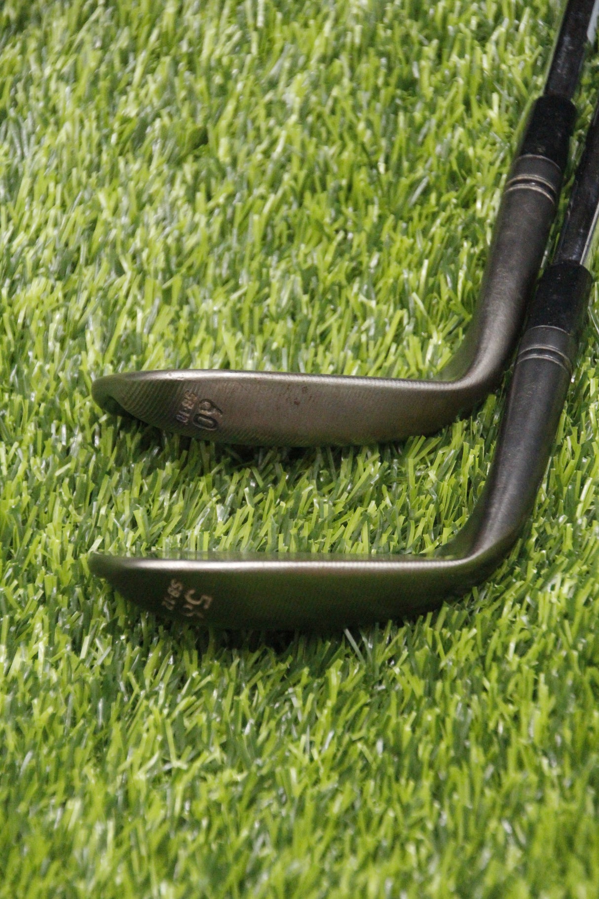 TaylorMade Milled Grind 3 Raw Black 56° 60° Wedge Set XS Flex