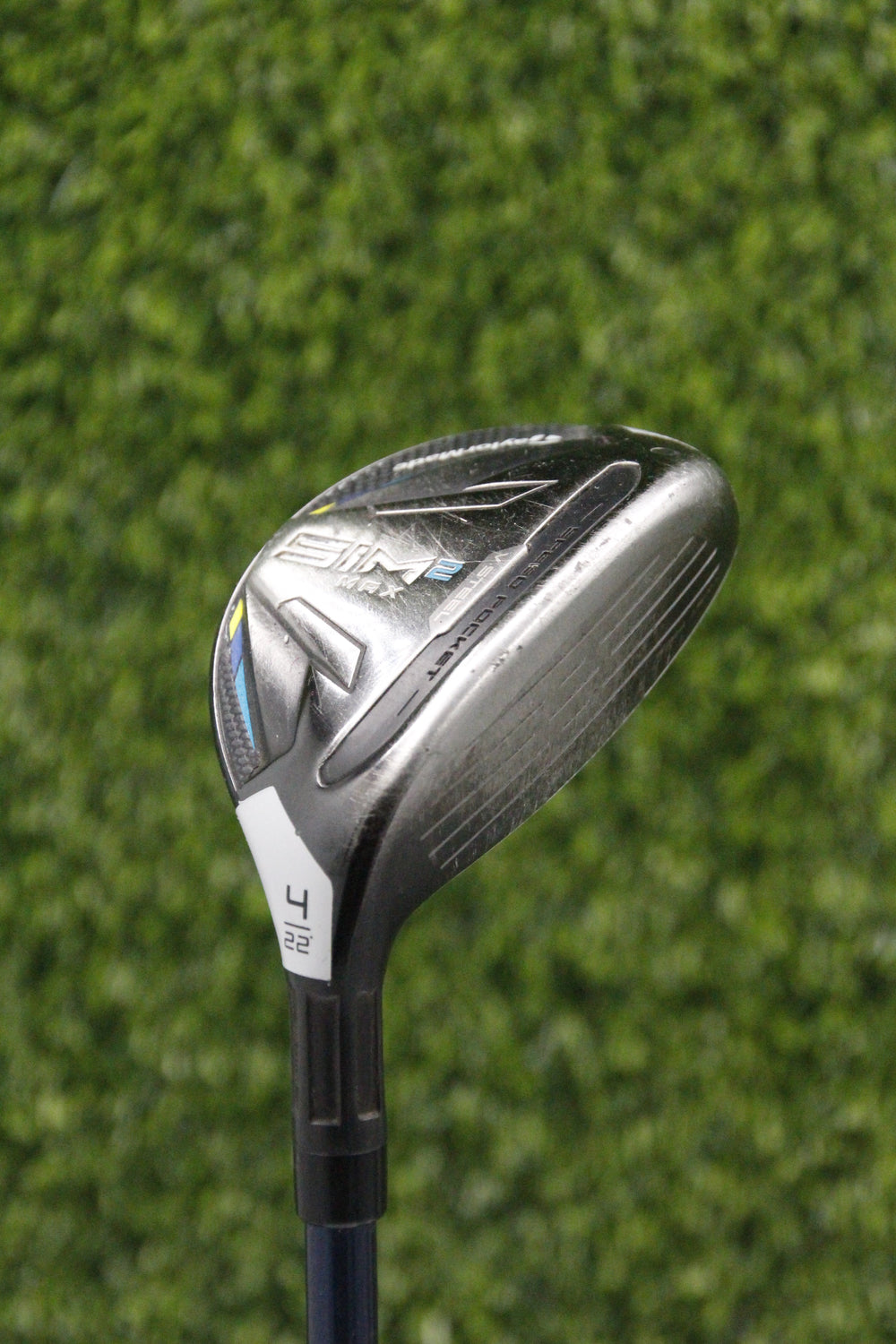 TaylorMade Sim2 Max Rescue 22° 4 Hybrid SR Flex 40.5"