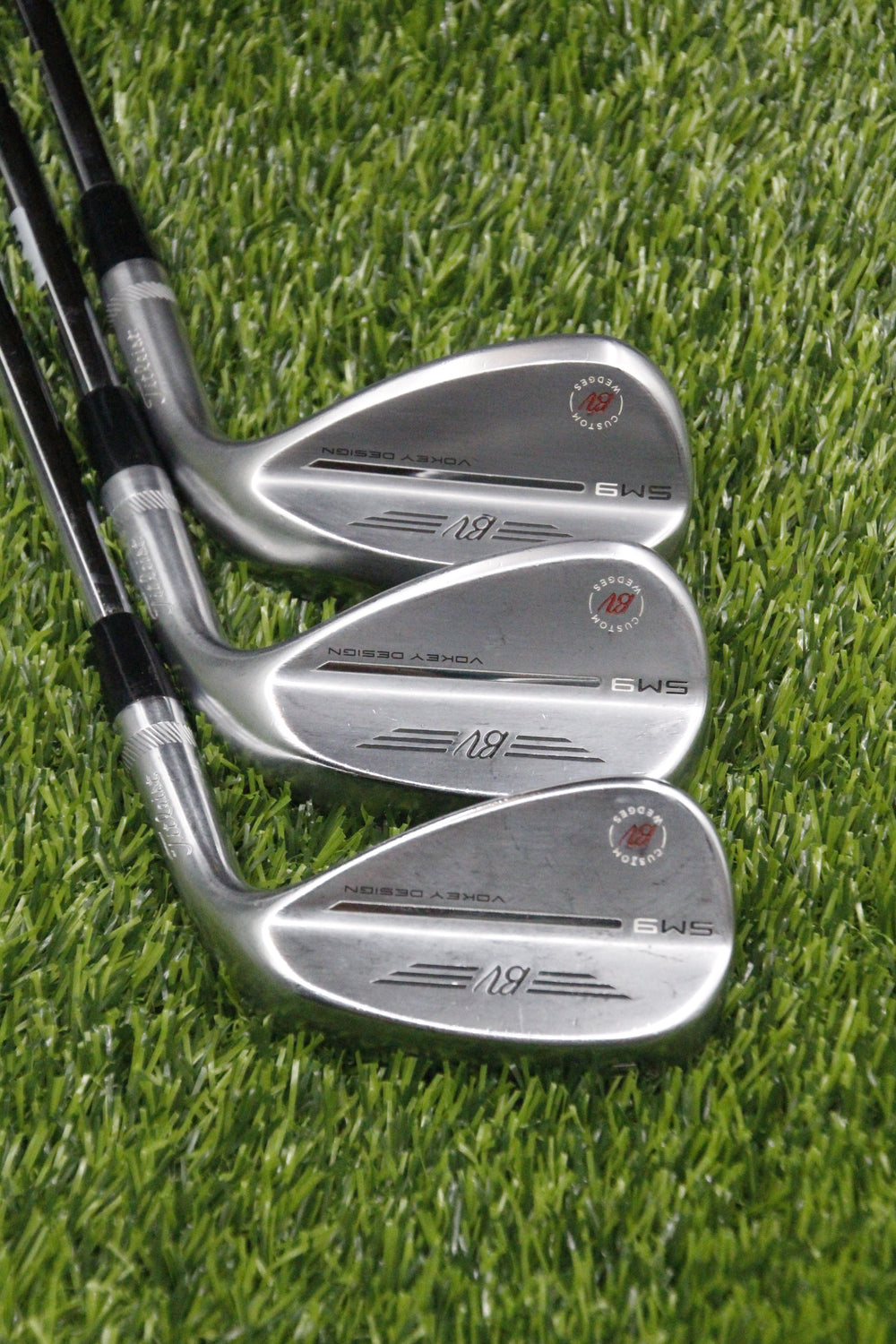 Titleist Vokey SM9 Custom Tour Chrome 50° 54° 58° Wedge Set Wedge Flex