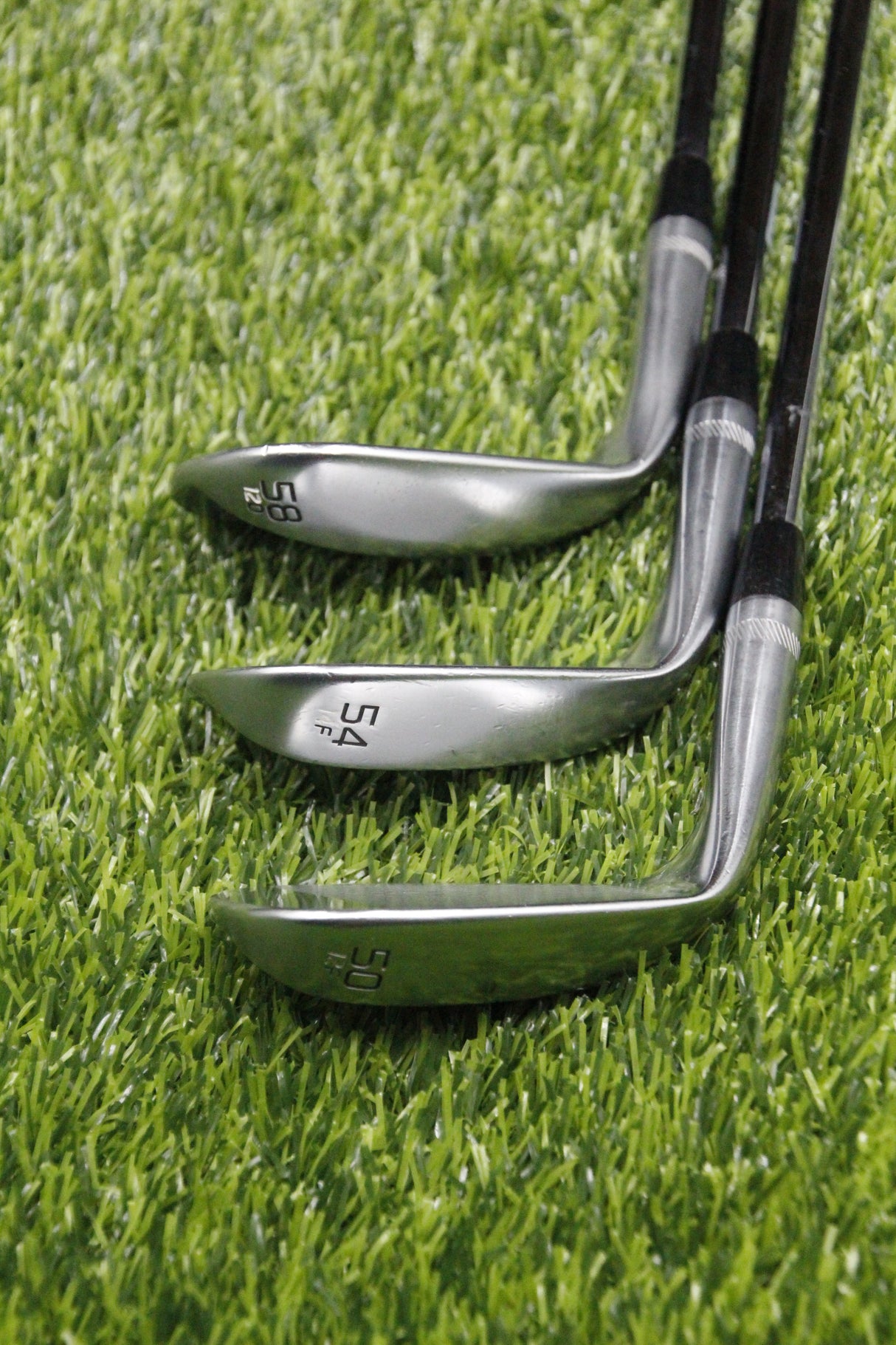 Titleist Vokey SM9 Custom Tour Chrome 50° 54° 58° Wedge Set Wedge Flex