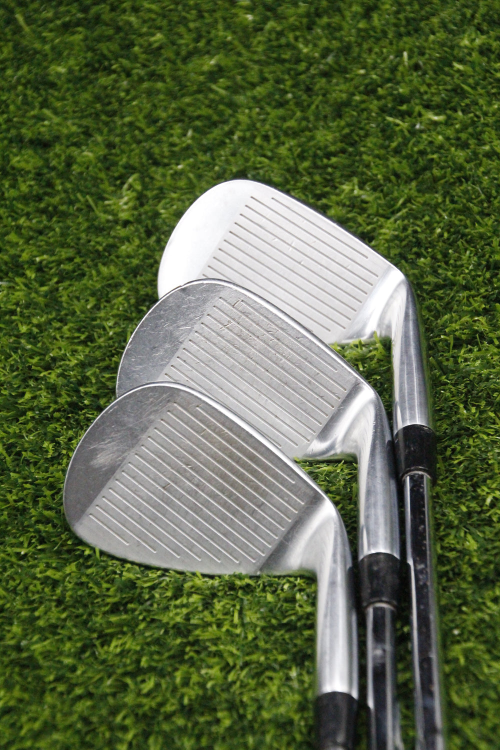 Lefty Mizuno T20 Satin Chrome 50° 55° 60° Wedge Set XS Flex