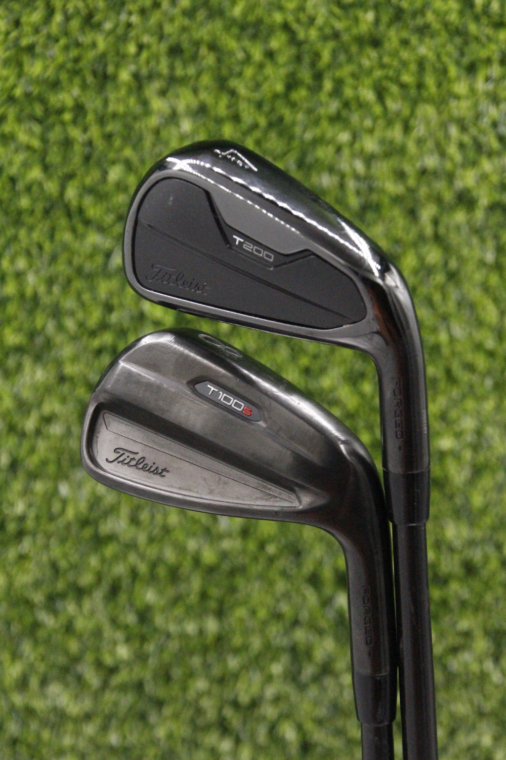 Titleist 2021 T200/T100s Black Combo Iron Set 4-PW GW XS Flex +0.5"