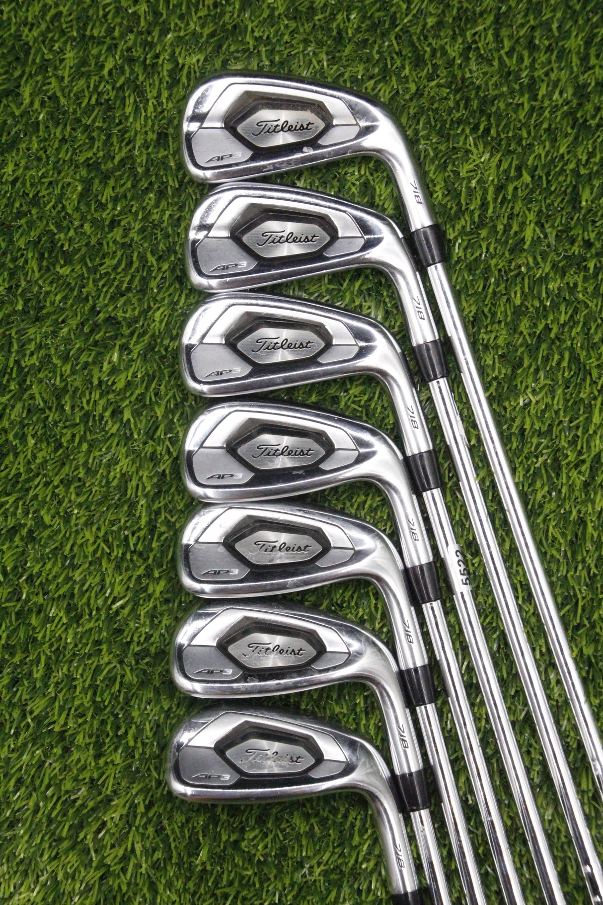 Titleist 718 AP3 Iron Set 5-PW GW R Flex Std Length