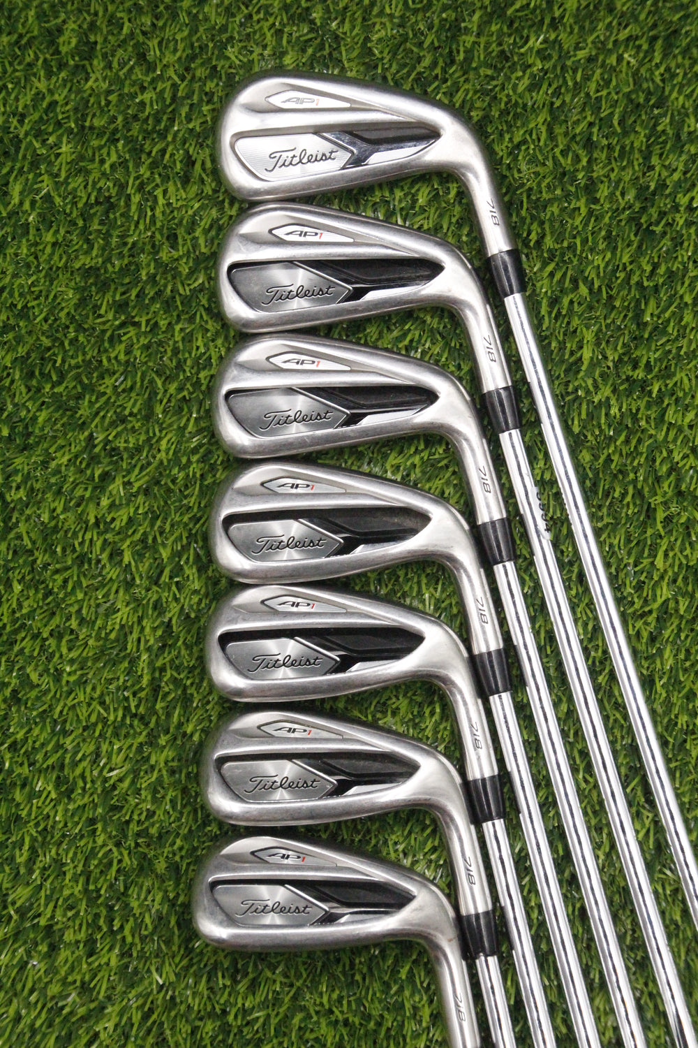 Titleist 718 AP1 Iron Set 5-PW GW R Flex +0.5"