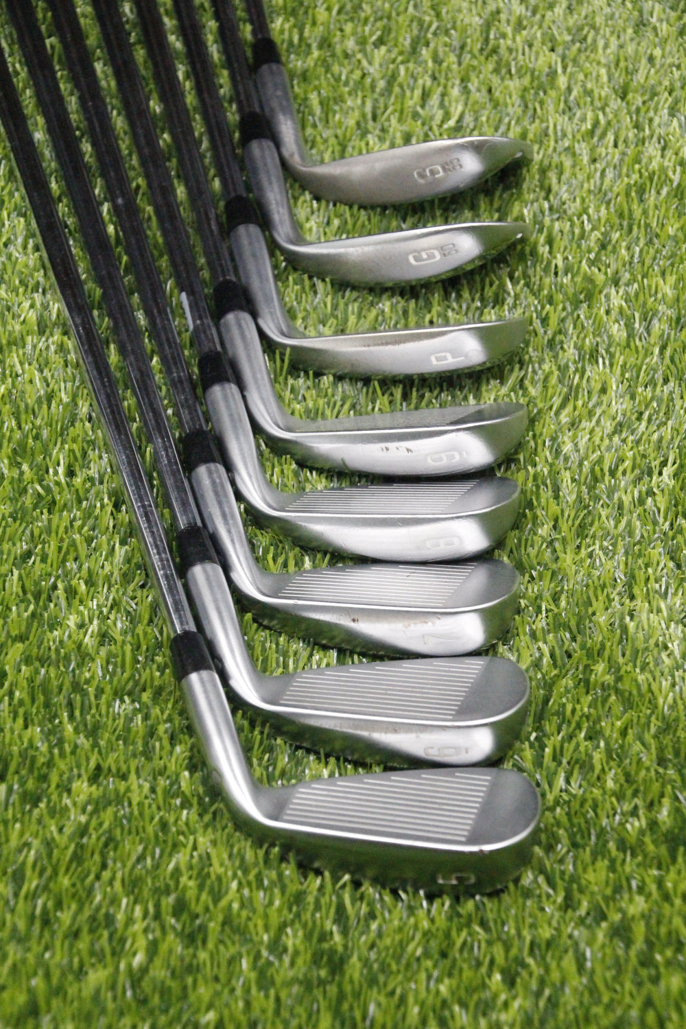 Lefty Mizuno JPX 900 Hot Metal Iron Set 5-PW GW SW R Plus Flex +1.0"