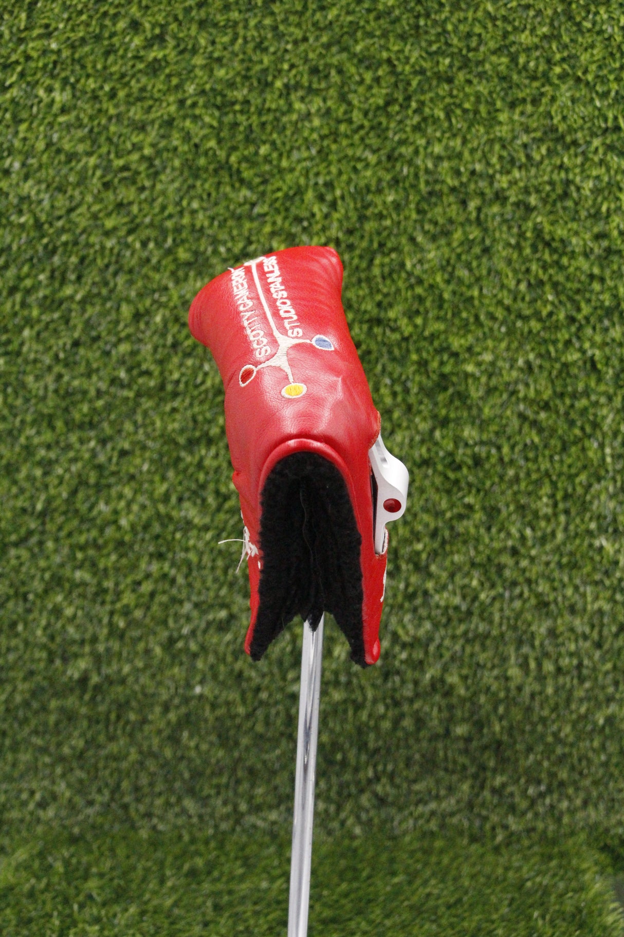 Scotty Cameron 2002 Studio Stainless w/ Divot Tool Putter Headcover