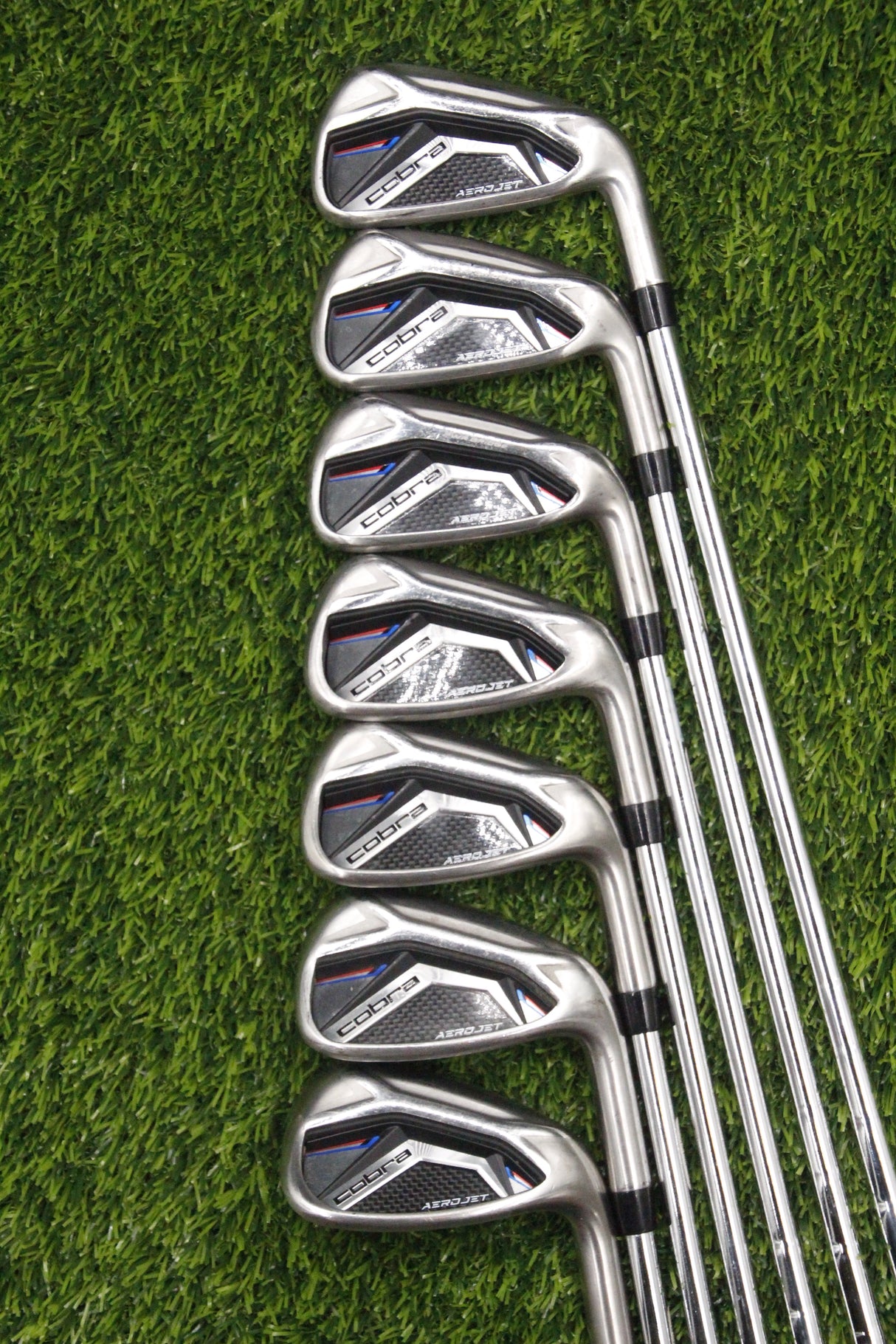 Cobra AeroJet Iron Set 5-PW GW R Flex Std Length