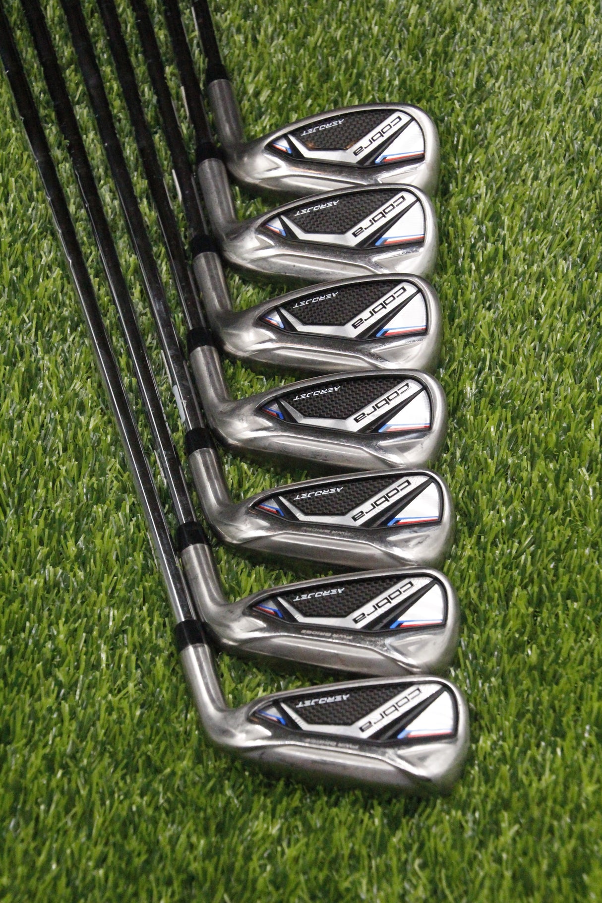 Cobra AeroJet Iron Set 5-PW GW R Flex Std Length