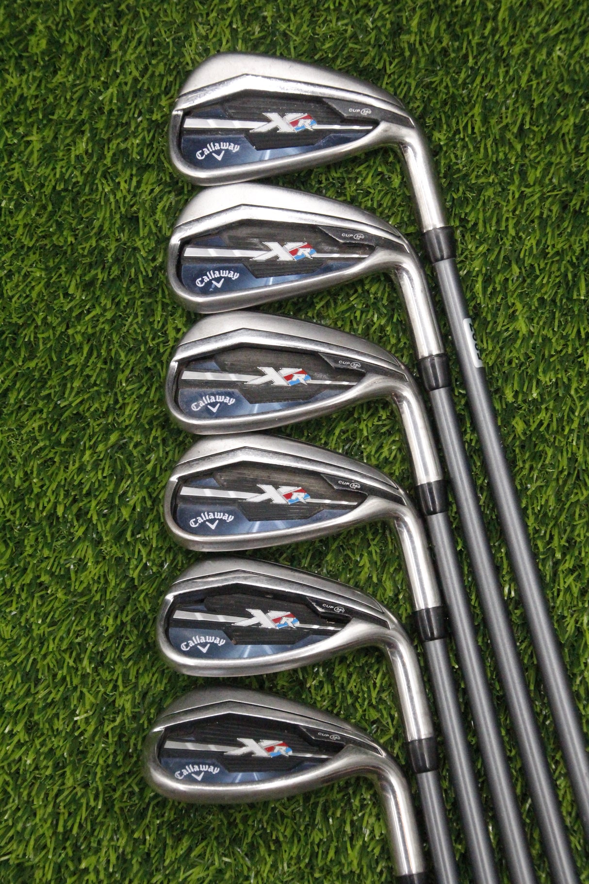 WOMEN Callaway XR Iron Set 6-PW SW L Flex -0.5"