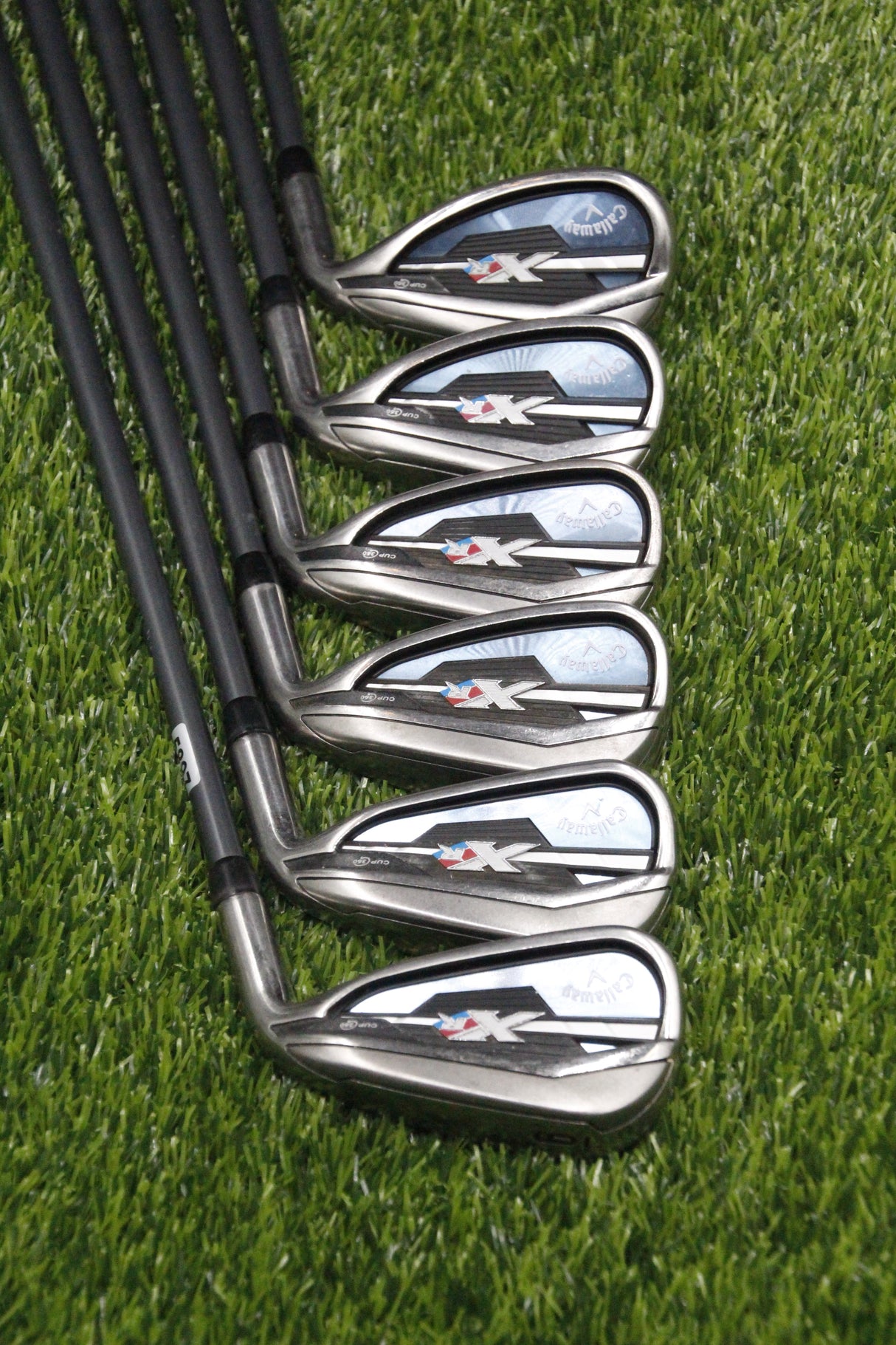 WOMEN Callaway XR Iron Set 6-PW SW L Flex -0.5"