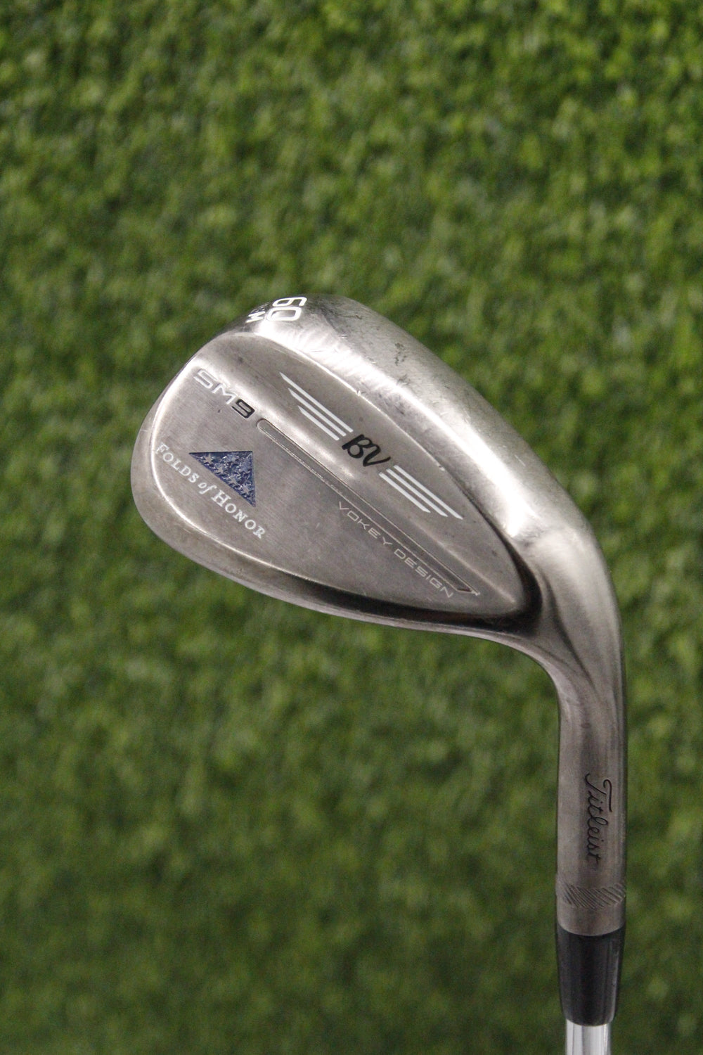 Titleist Vokey SM9 Tour Chrome Folds of Honor 60° LW Wedge Flex 35.75"