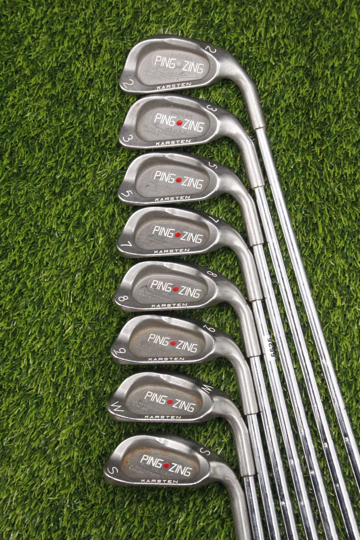 Ping Zing Iron Set 2-3i 5i 7-PW SW R Flex Std Length