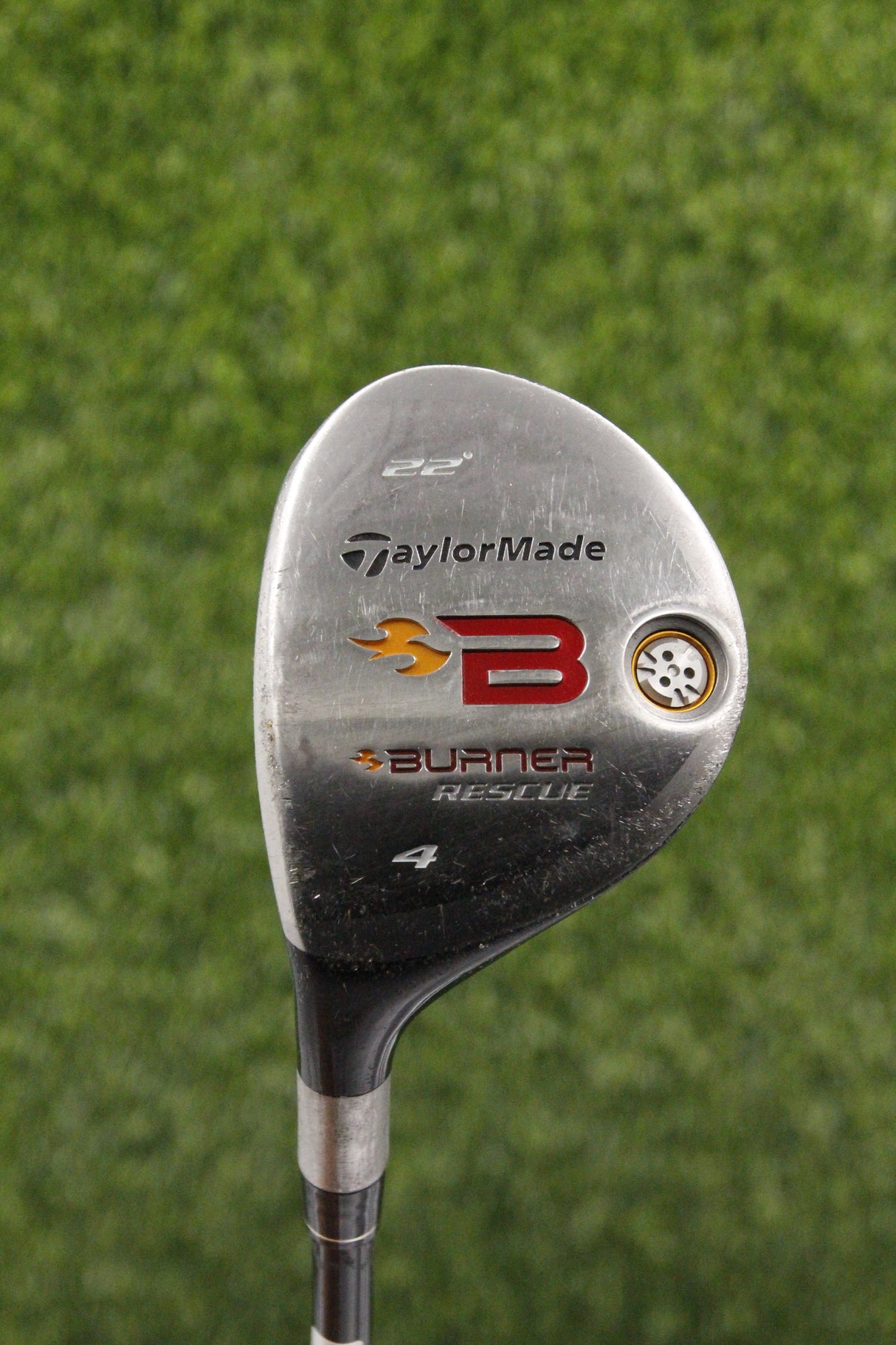 Lefty TaylorMade 2009 Burner Rescue 22° 4 Wood R Flex 40"
