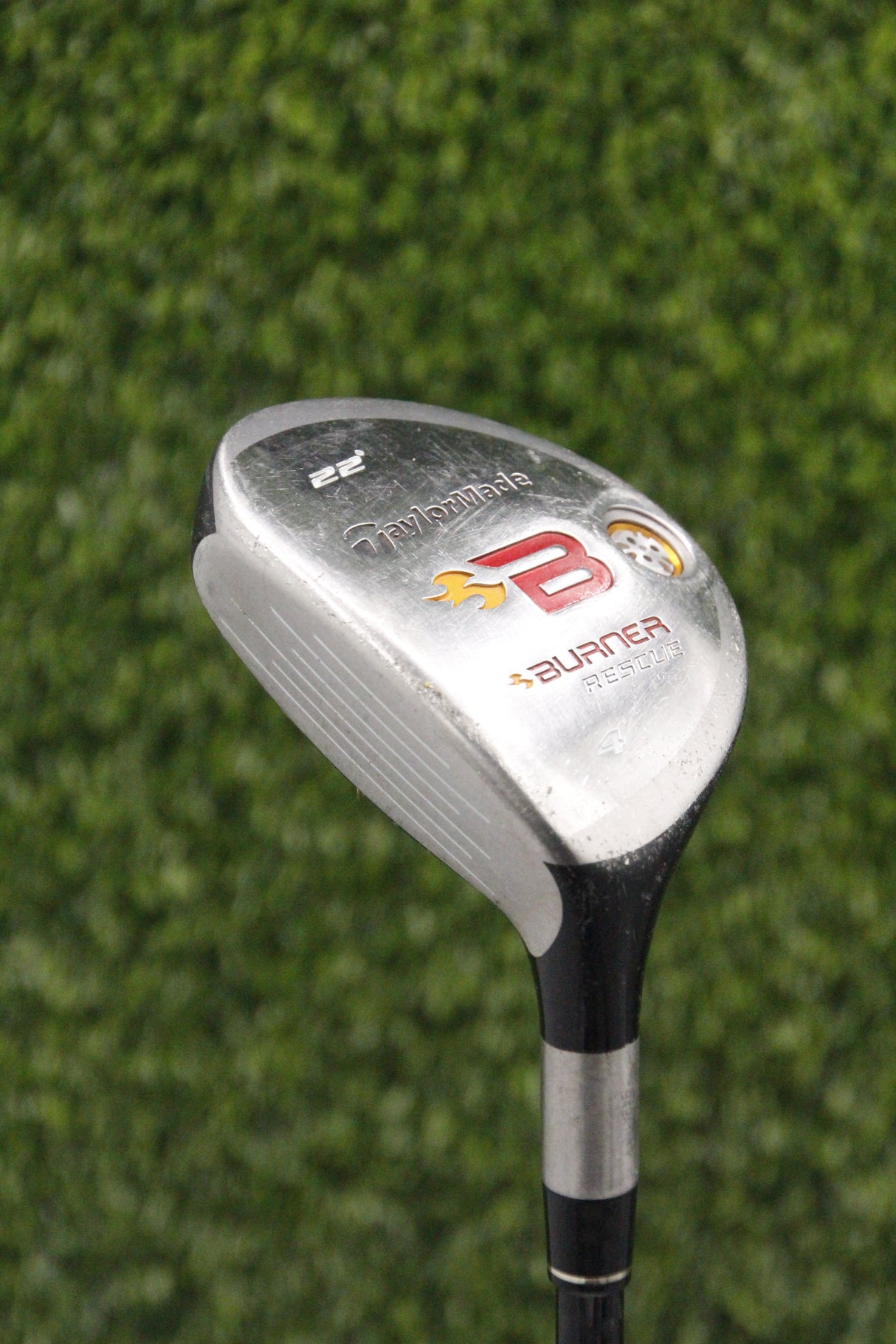 Lefty TaylorMade 2009 Burner Rescue 22° 4 Wood R Flex 40"