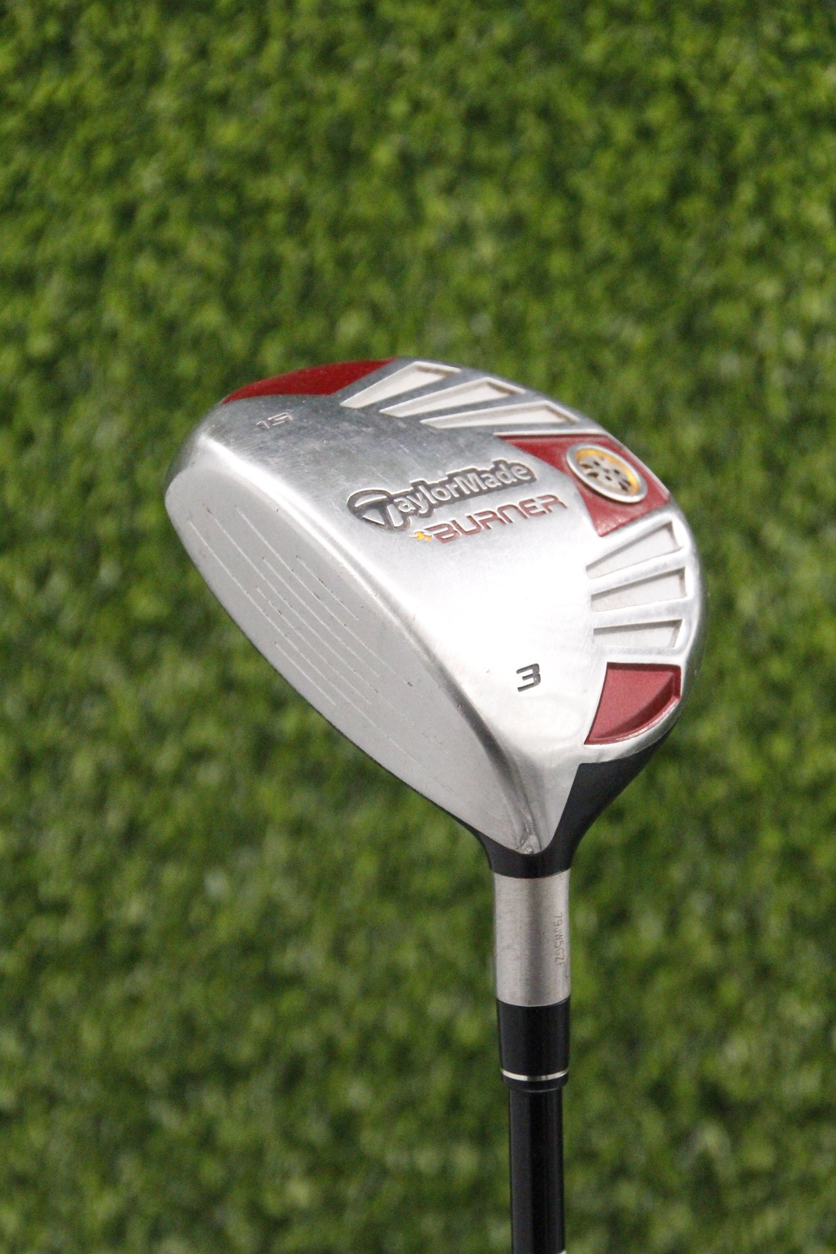 Lefty TaylorMade 2007 Burner Steel 15° 3 Wood R Flex 43"