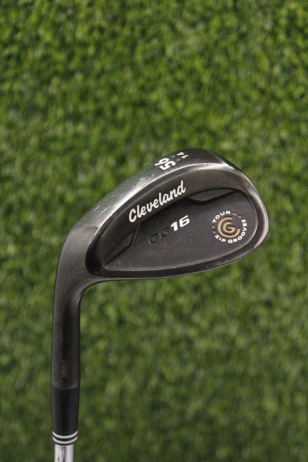Lefty Cleveland CG16 Black Zip Groove 56° SW Wedge Flex 35.75"