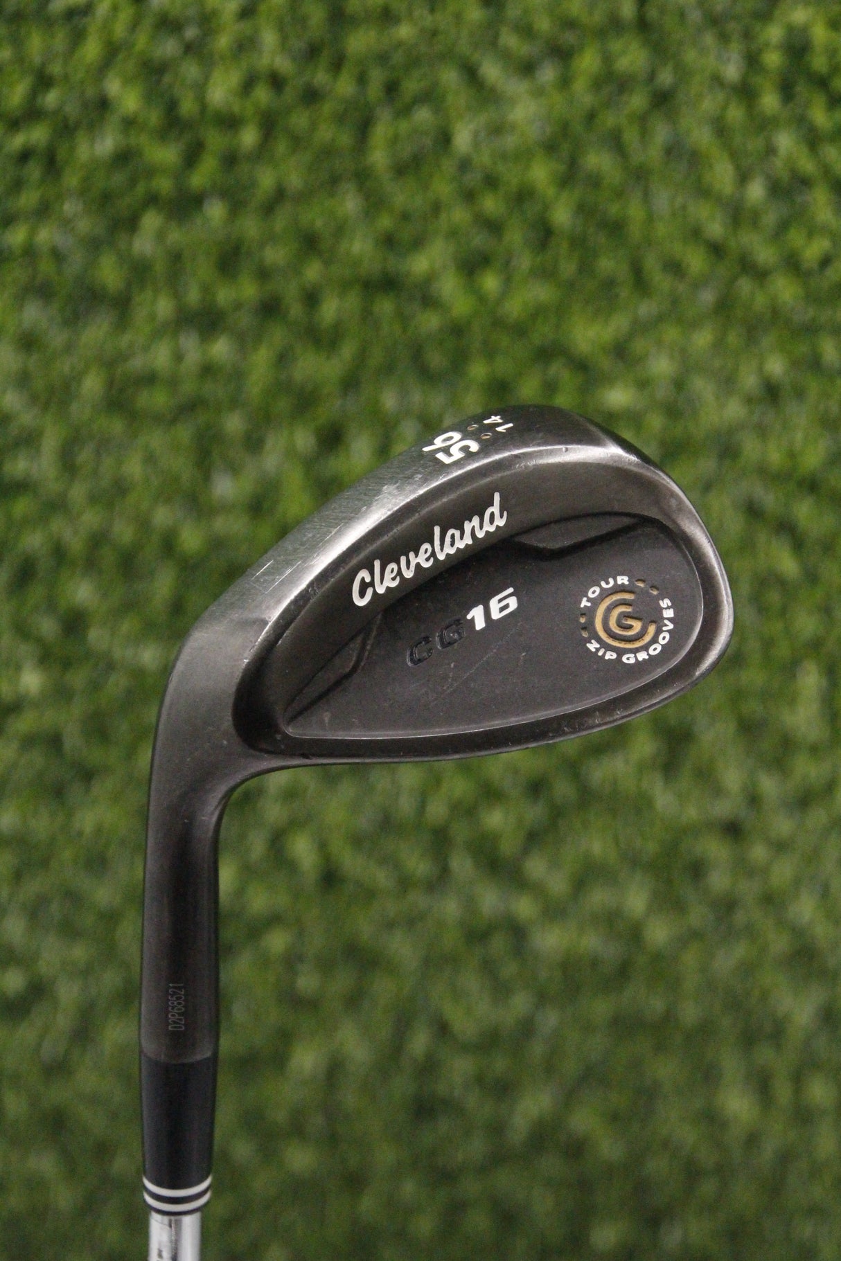 Lefty Cleveland CG16 Black Zip Groove 56° SW Wedge Flex 35.75"