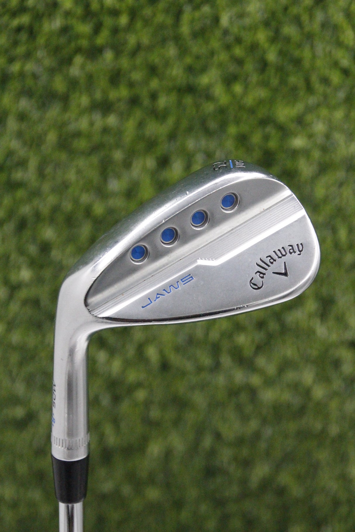 Lefty Callaway Jaws MD5 Platinum Chrome 52° GW S Flex 35.5"