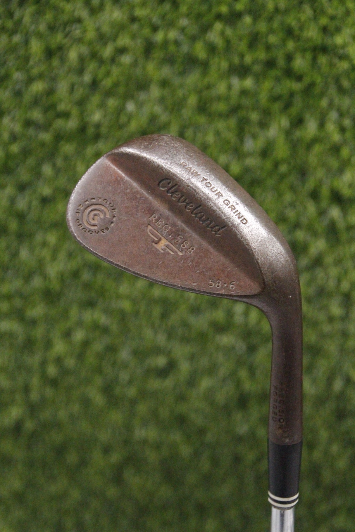 Cleveland 2012 588 Raw Tour Grind 58° LW Wedge Flex 35"