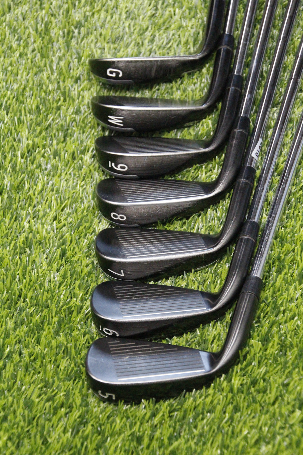 PXG 0311 XP GEN5 Xtreme Dark Iron Set 4-PW GW XS Flex +0.5"