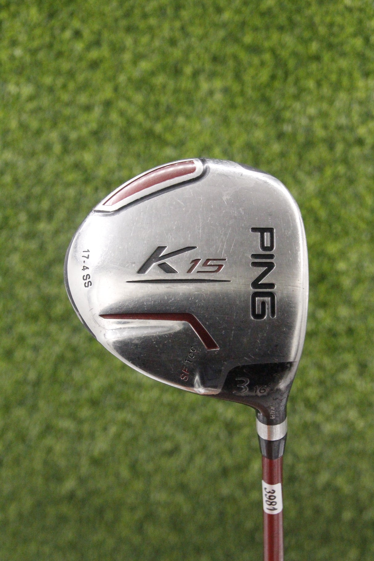 Ping K15 SF Tec 16° 3 Wood R Flex 42.75"