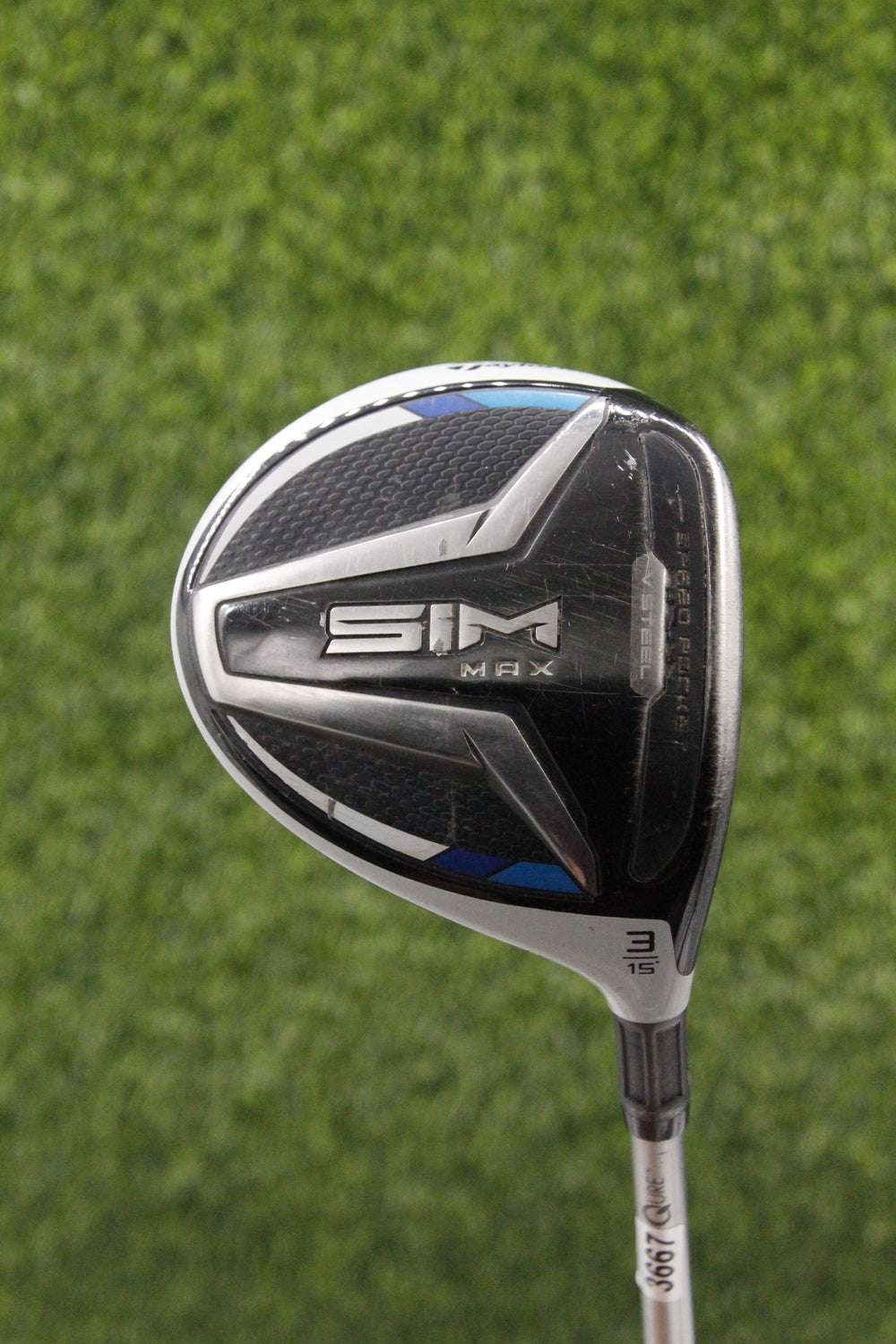 TaylorMade Sim Max 15° 3 Wood XS Flex 43.25"