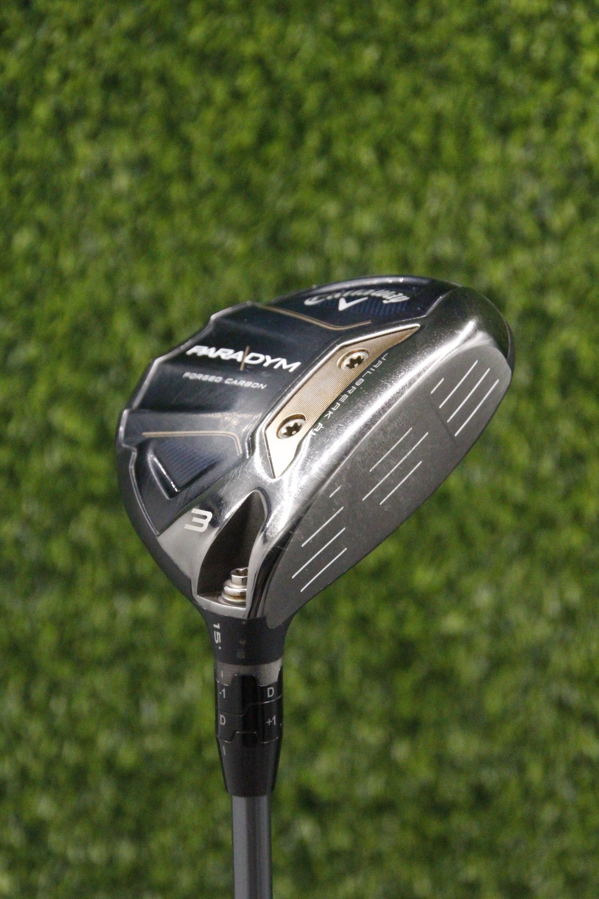 Callaway Paradym 15° 3 Wood R Plus Flex 43.25" w/ HC