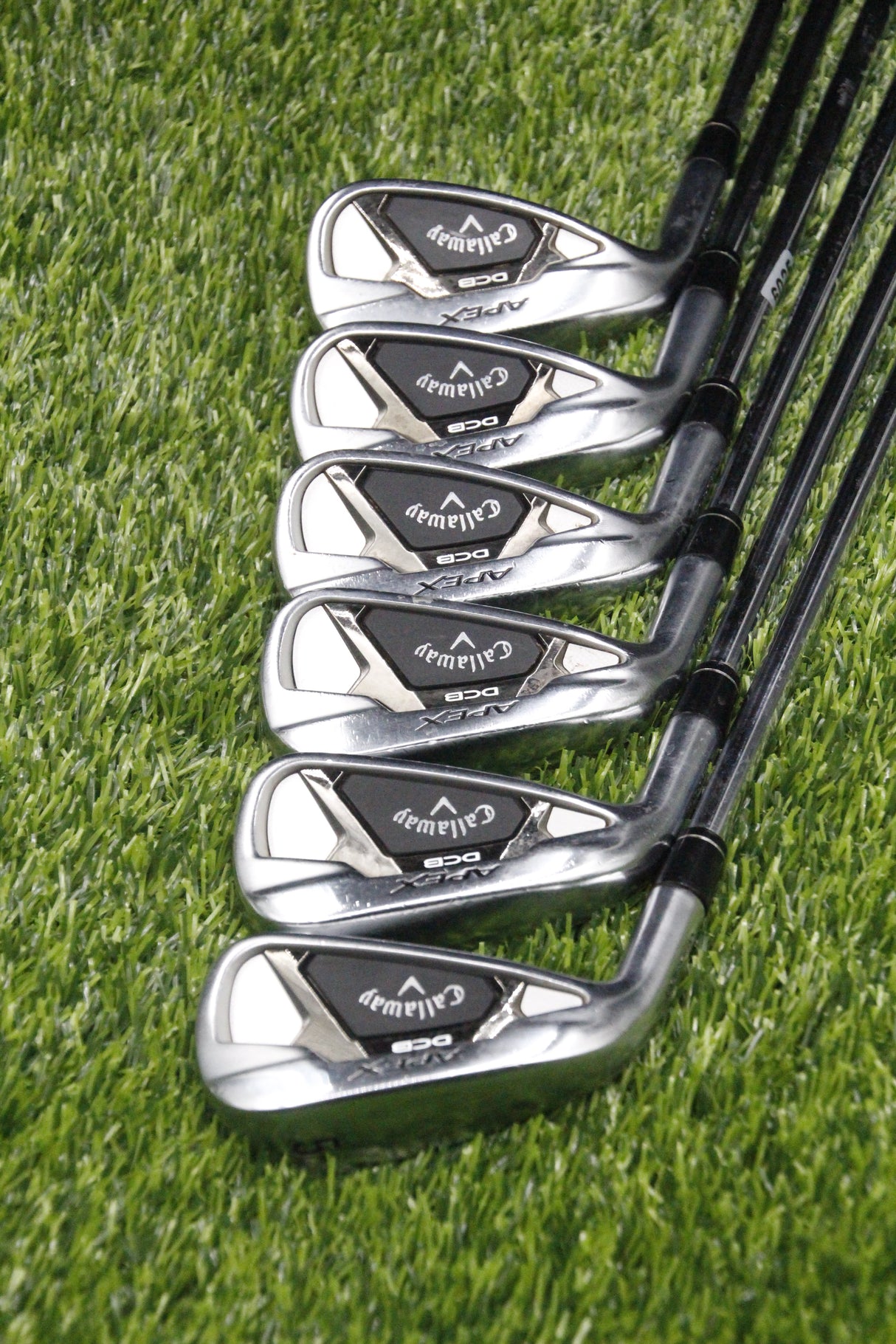 Lefty Callaway Apex DCB 21 Iron Set 5-PW S Flex +0.5"