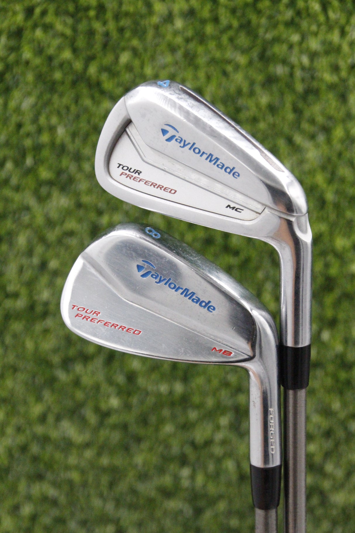TaylorMade 2014 Tour Preferred MC/MB Combo Iron Set 4-PW S Flex -0.25"