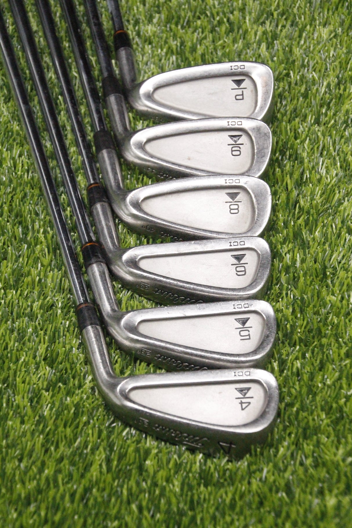 Titleist DCI Black Iron Set 4-6i 8-PW XS Flex Std Length