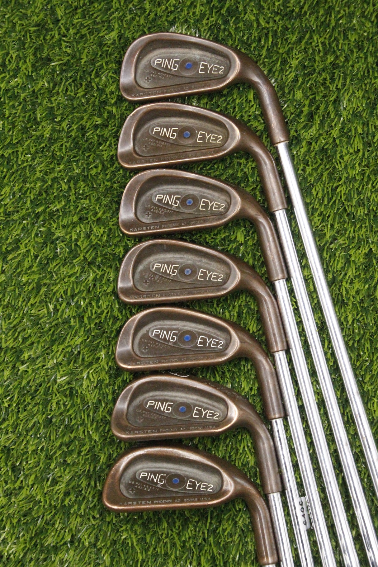 Ping Eye 2 Beryllium Copper Iron Set 3-7i 9-PW R Flex -0.25"