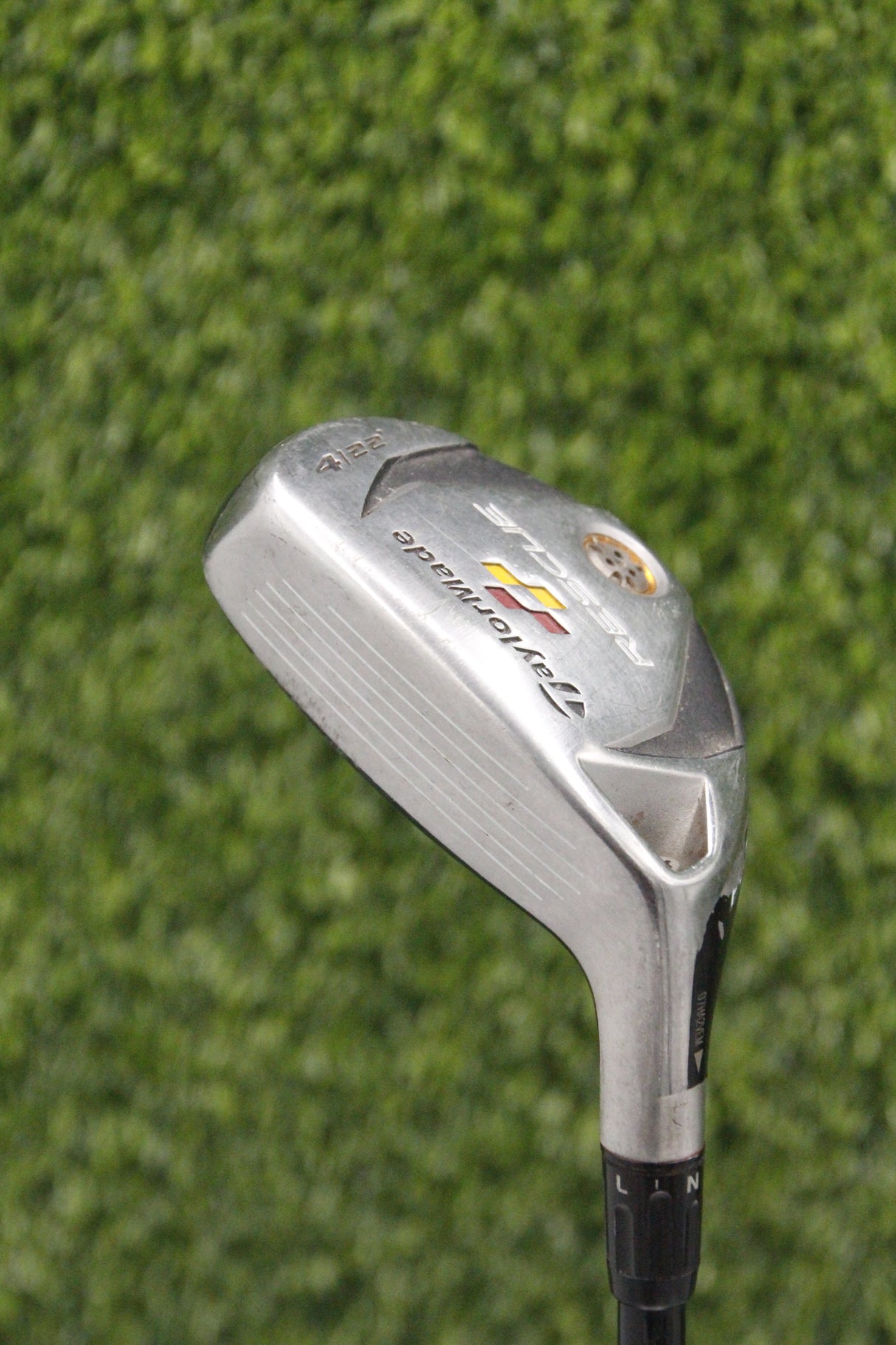 Lefty TaylorMade 2009 Rescue 22° 4 Hybrid S Flex 39.75"