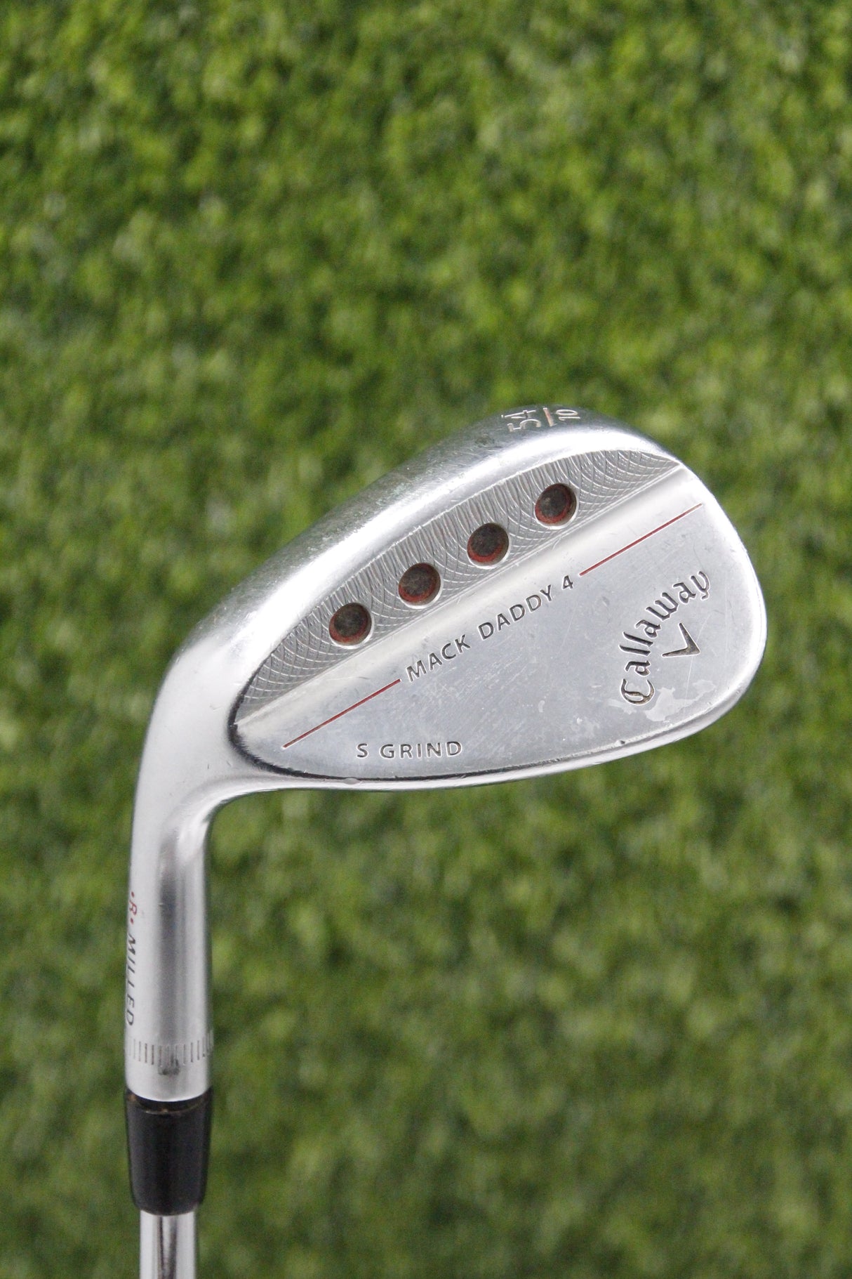 Lefty Callaway Mack Daddy 4 Chrome 54° SW S Flex 36"