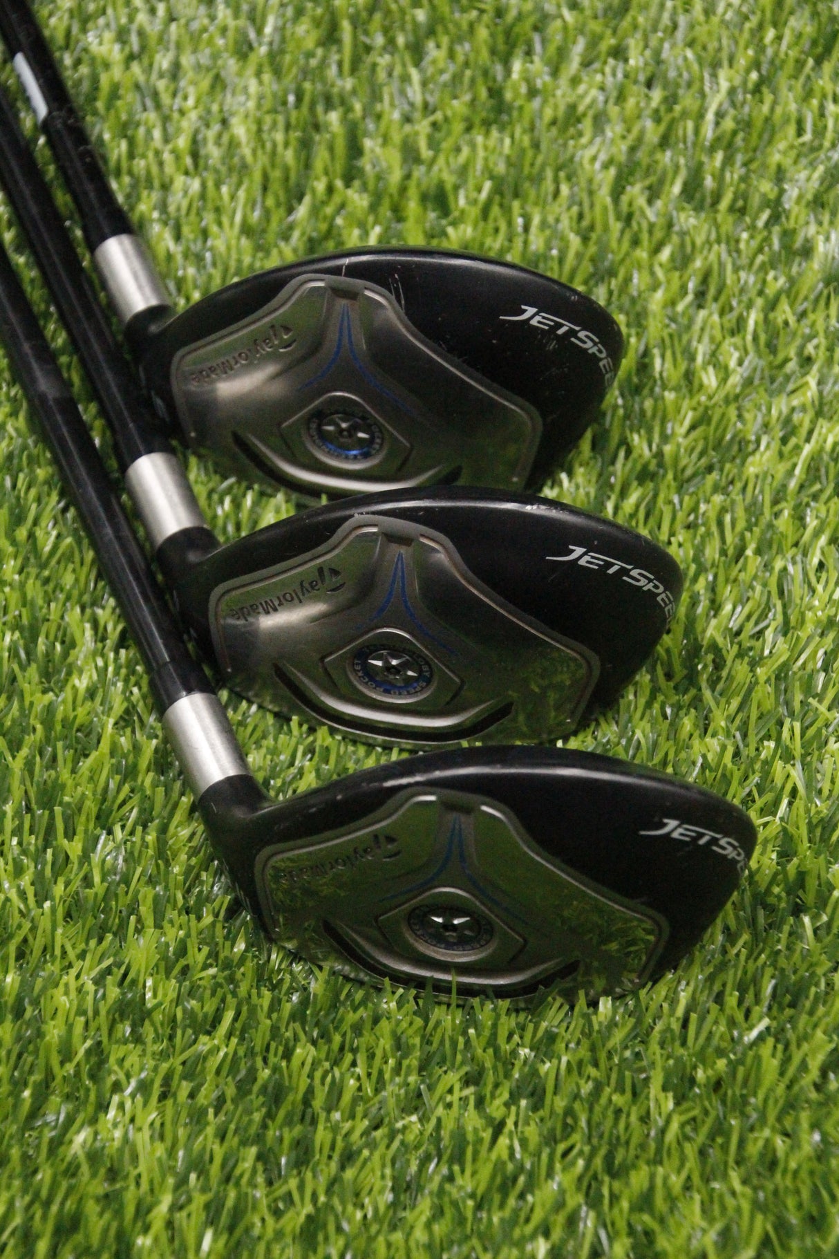 TaylorMade Jetspeed 19° 22° 25° Hybrid Set R Flex