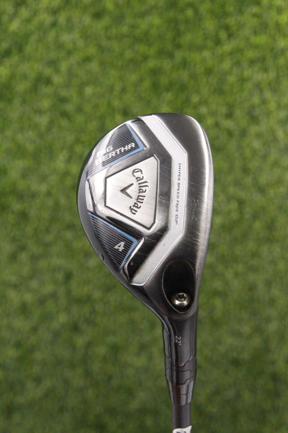 WOMEN Callaway 2015 Big Bertha Womens 22° 4 Hybrid L Flex 39" w/ HC