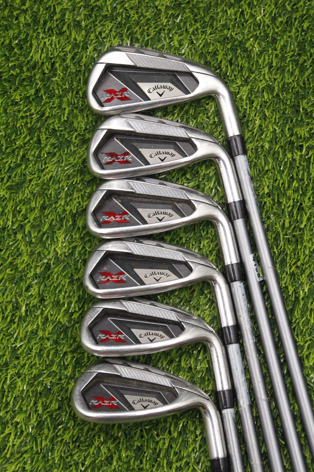 WOMEN Callaway RAZR X Iron Set 6i 8-PW AW SW L Flex -1.0"