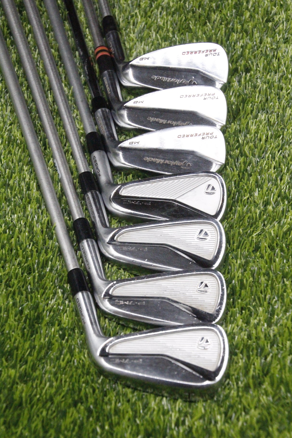 TaylorMade '23 P7MC '14 Tour Prefrerred MB Combo Set Iron Set 4-PW XS Flex Std Length