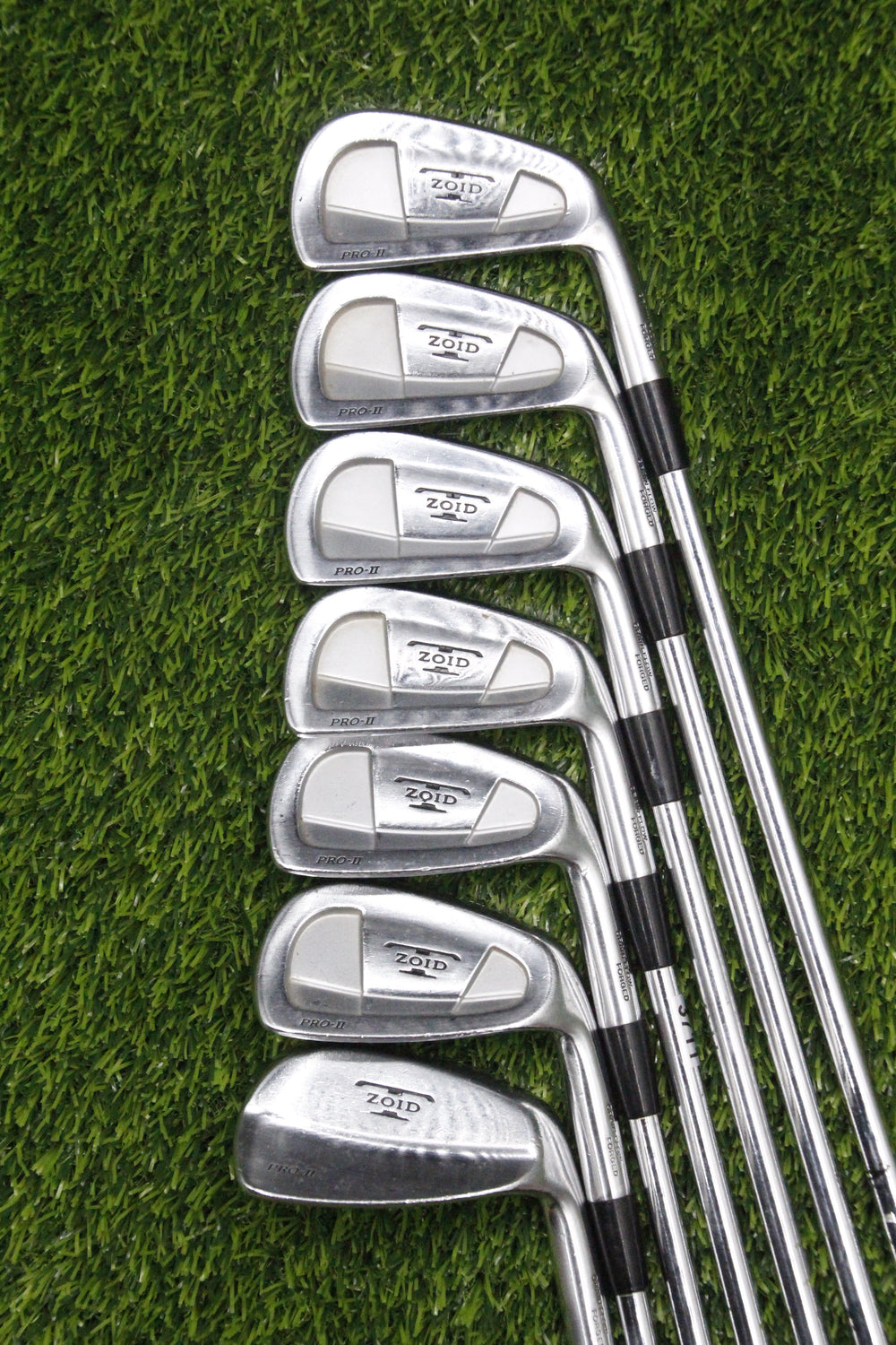 Mizuno T-Zoid Pro II Forged Iron Set 4-PW S Flex +1.0"