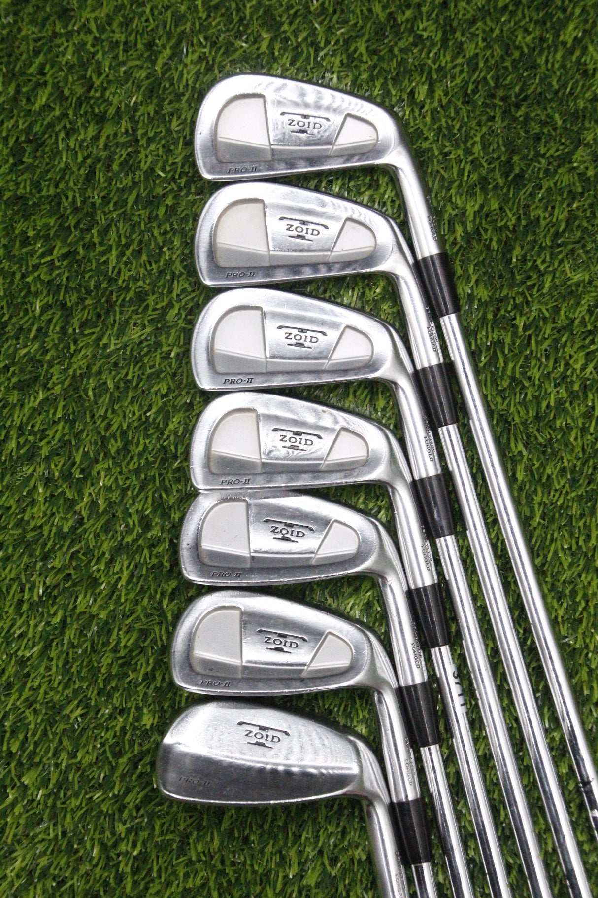 Mizuno T-Zoid Pro II Forged Iron Set 4-PW S Flex +1.0"