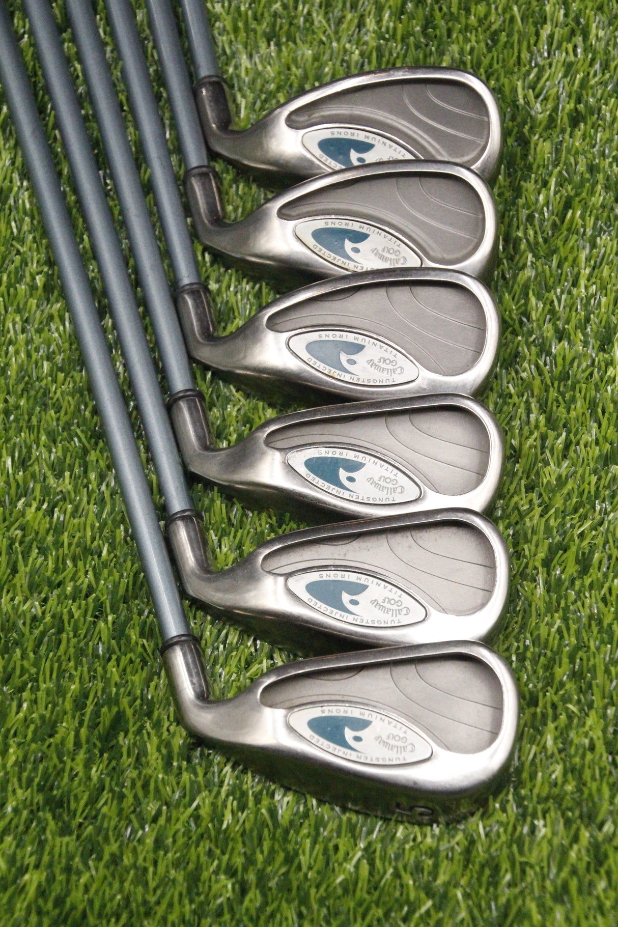 WOMEN Callaway Hawkeye Iron Set 5-PW SW L Flex -0.5"