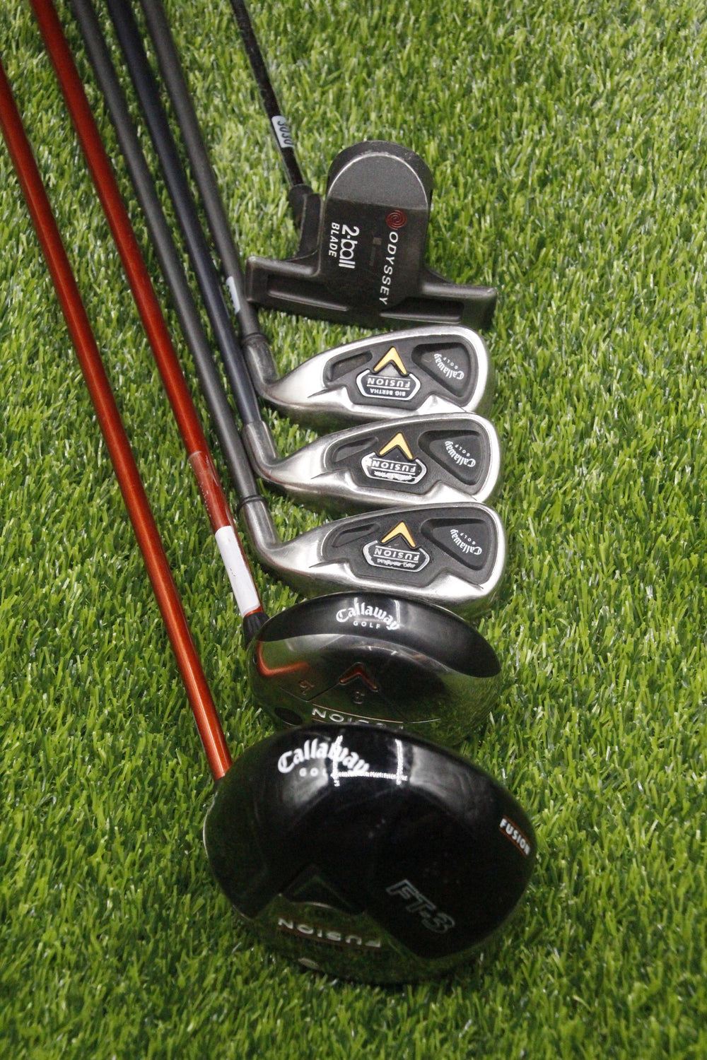 Callaway Big Bertha Fusion bogeys2Birdies Set S Flex Std Length