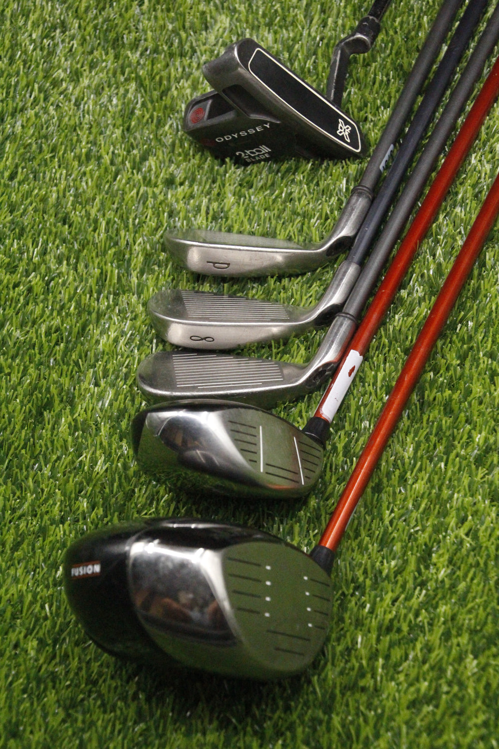 Callaway Big Bertha Fusion bogeys2Birdies Set S Flex Std Length