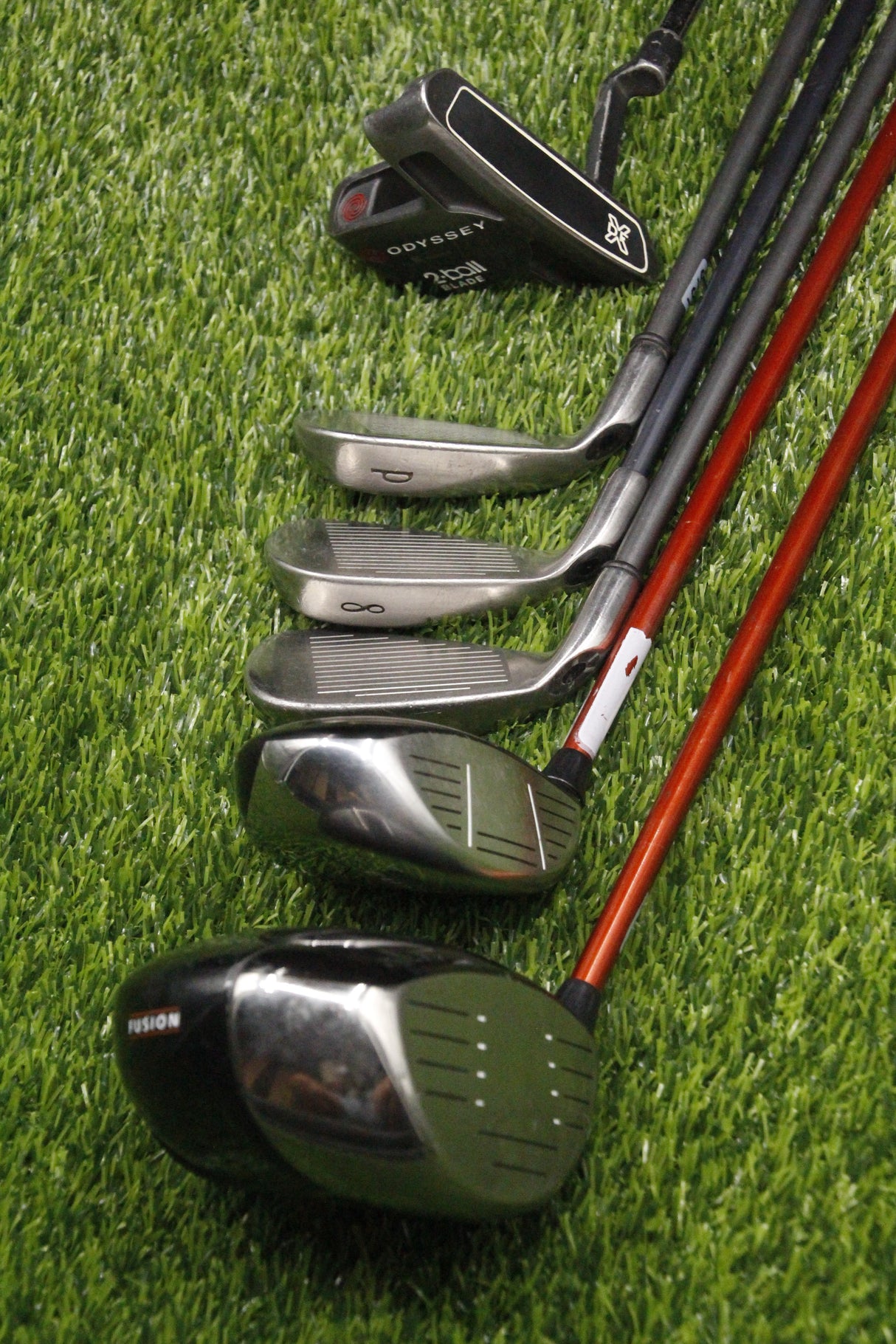 Callaway Big Bertha Fusion bogeys2Birdies Set S Flex Std Length