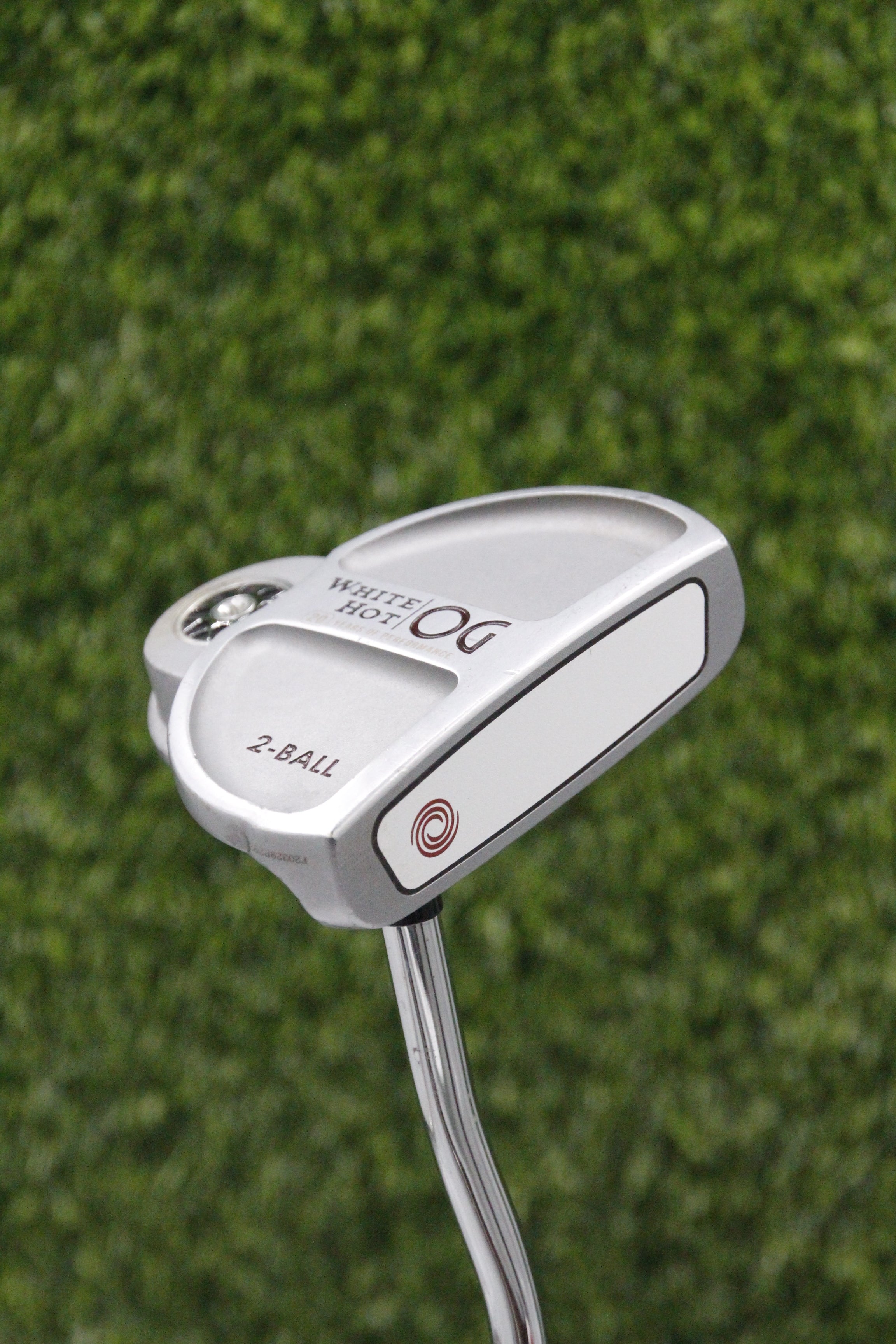 ODYSSEY WHITE HOT OG 2-BALL BLADE パター［33インチ］STROKE LAB