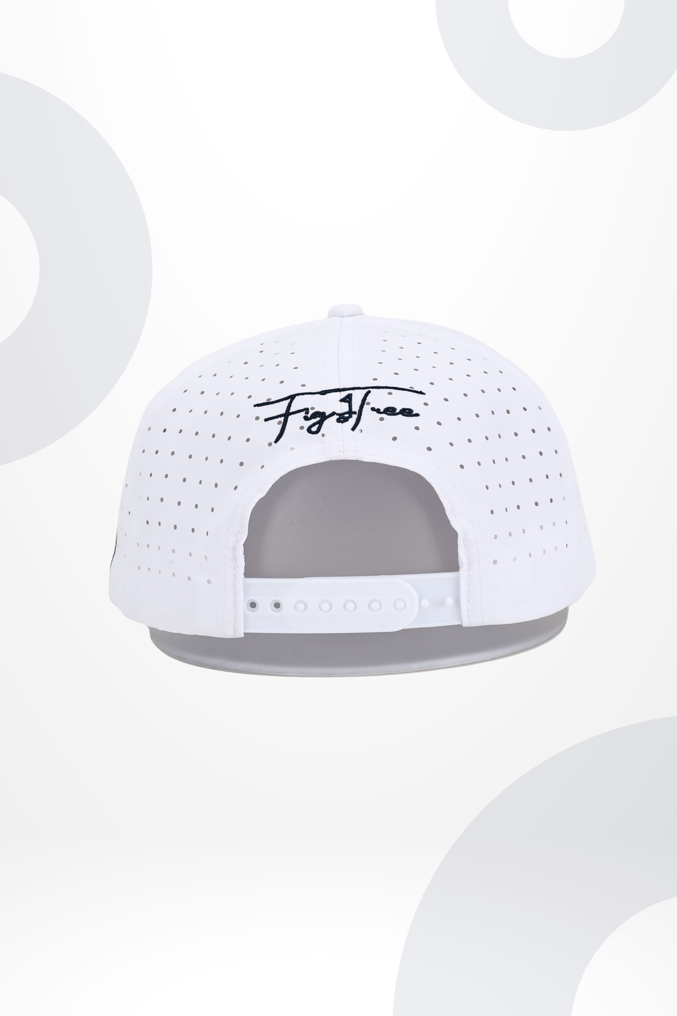 BIRDIEUP Rope SnapBack - White