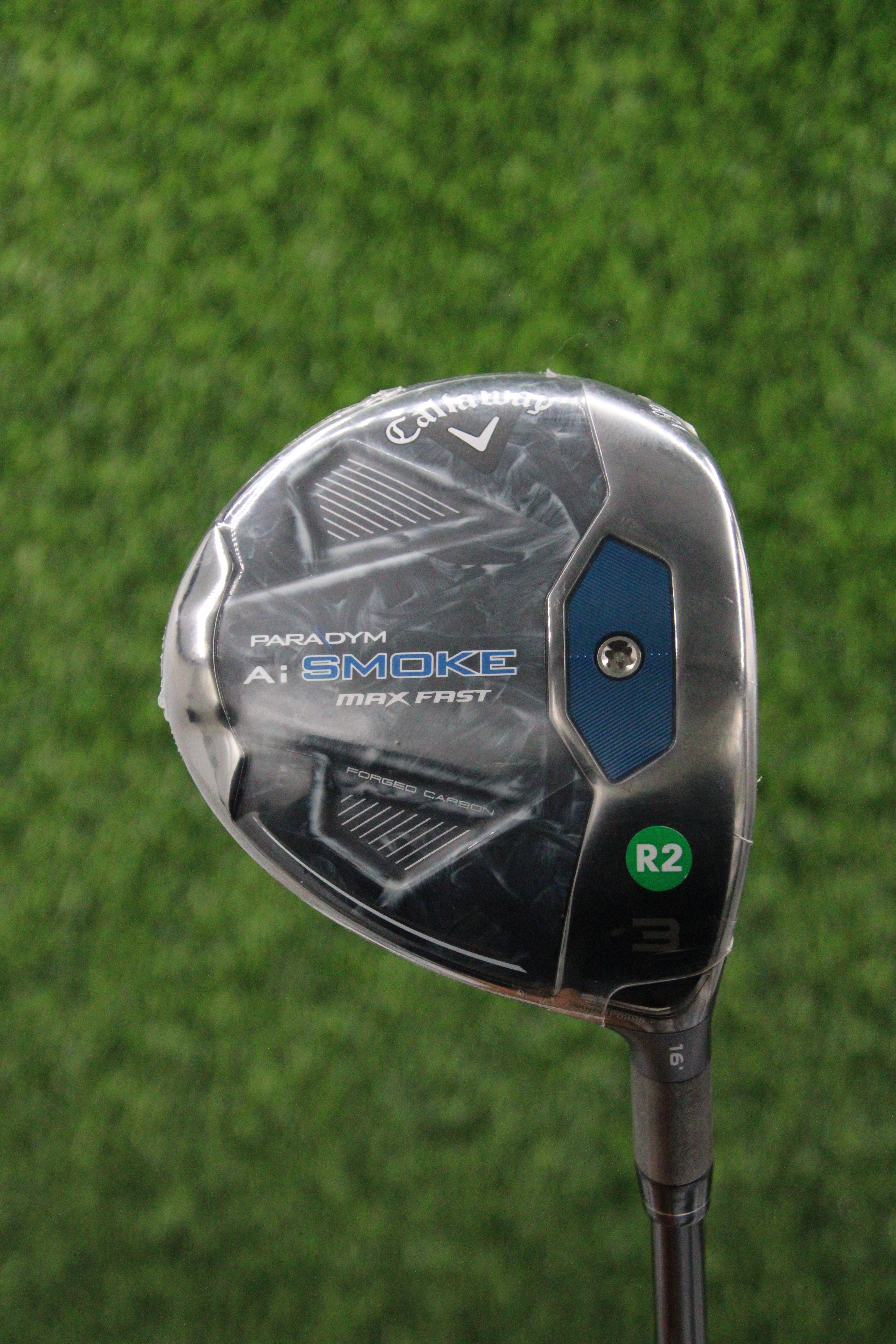 NEW Callaway Paradym Ai Smoke Max Fast 16° 3 Wood SR Flex 43.25" w/ HC