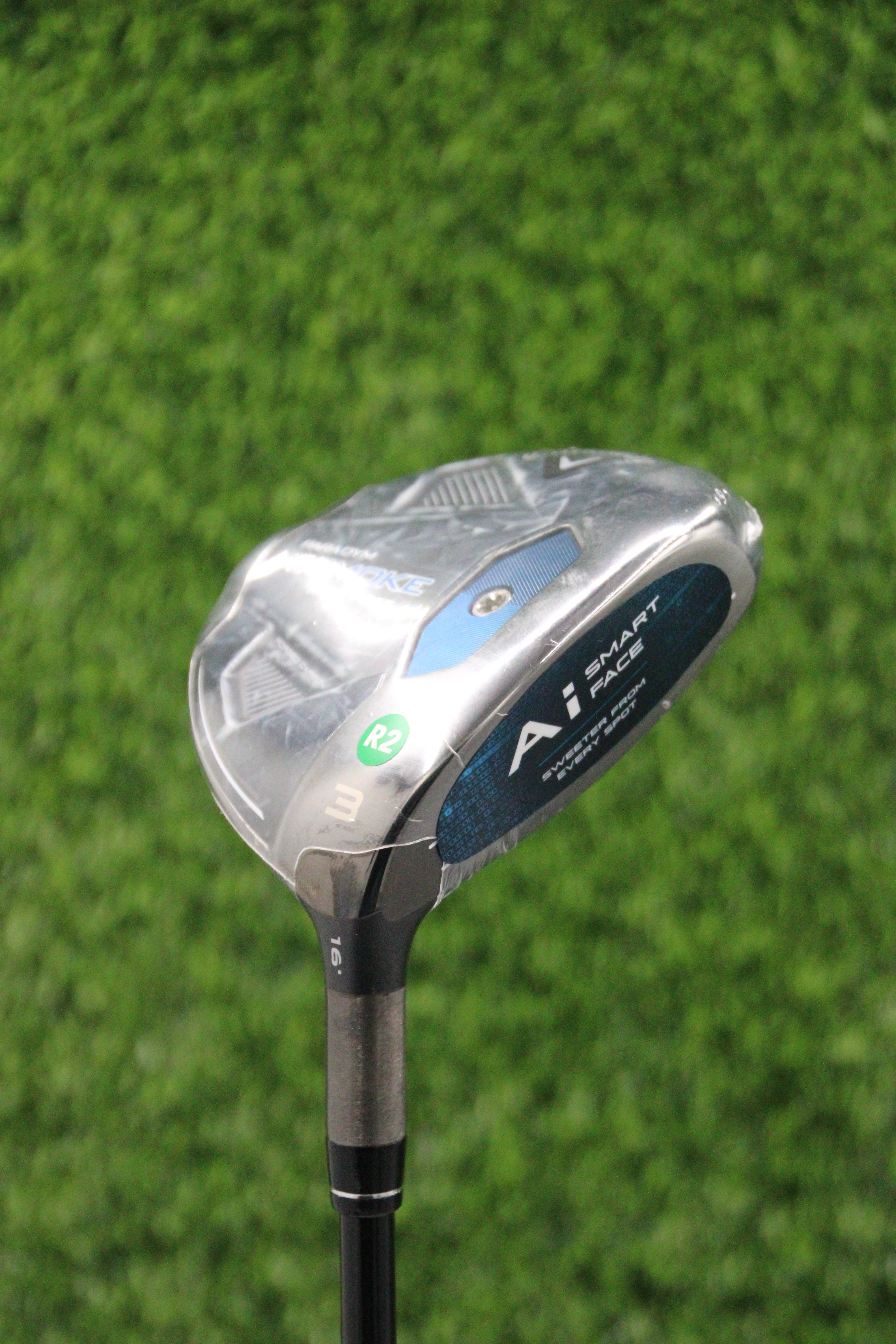 NEW Callaway Paradym Ai Smoke Max Fast 16° 3 Wood SR Flex 43.25" w/ HC